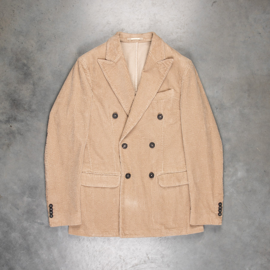 Massimo Alba Monster Double Breasted Blazer Naturale