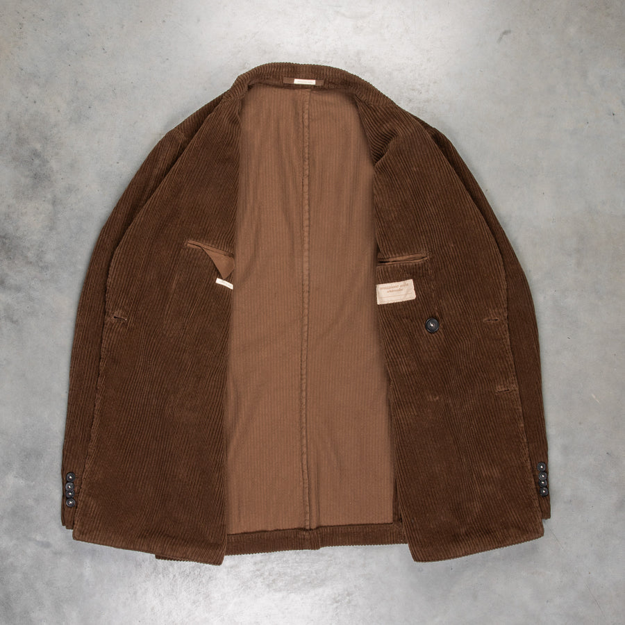 Massimo Alba Monster Double Breasted Blazer Noce