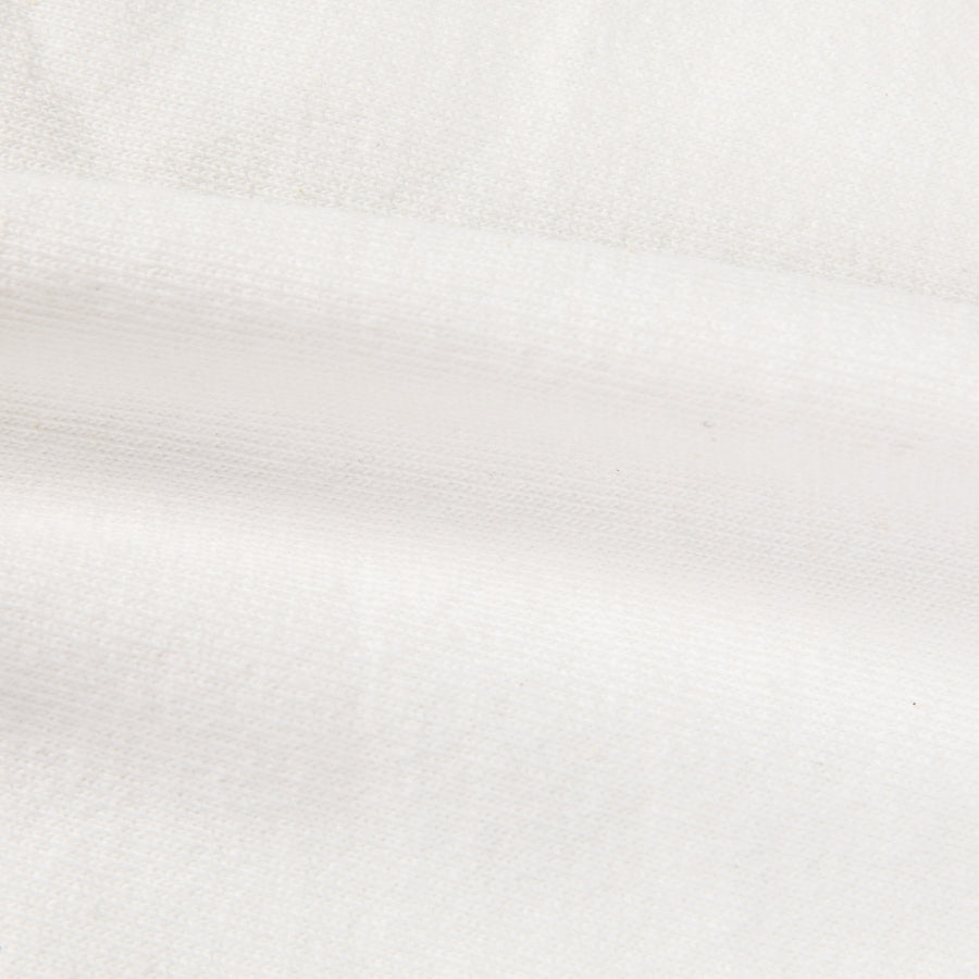 And Wander Heavy Cotton Pocket LS T-Shirt White