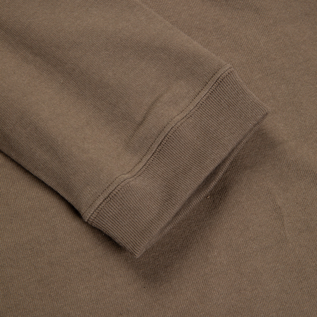 And Wander Heavy Cotton Pocket LS T-Shirt D. Beige
