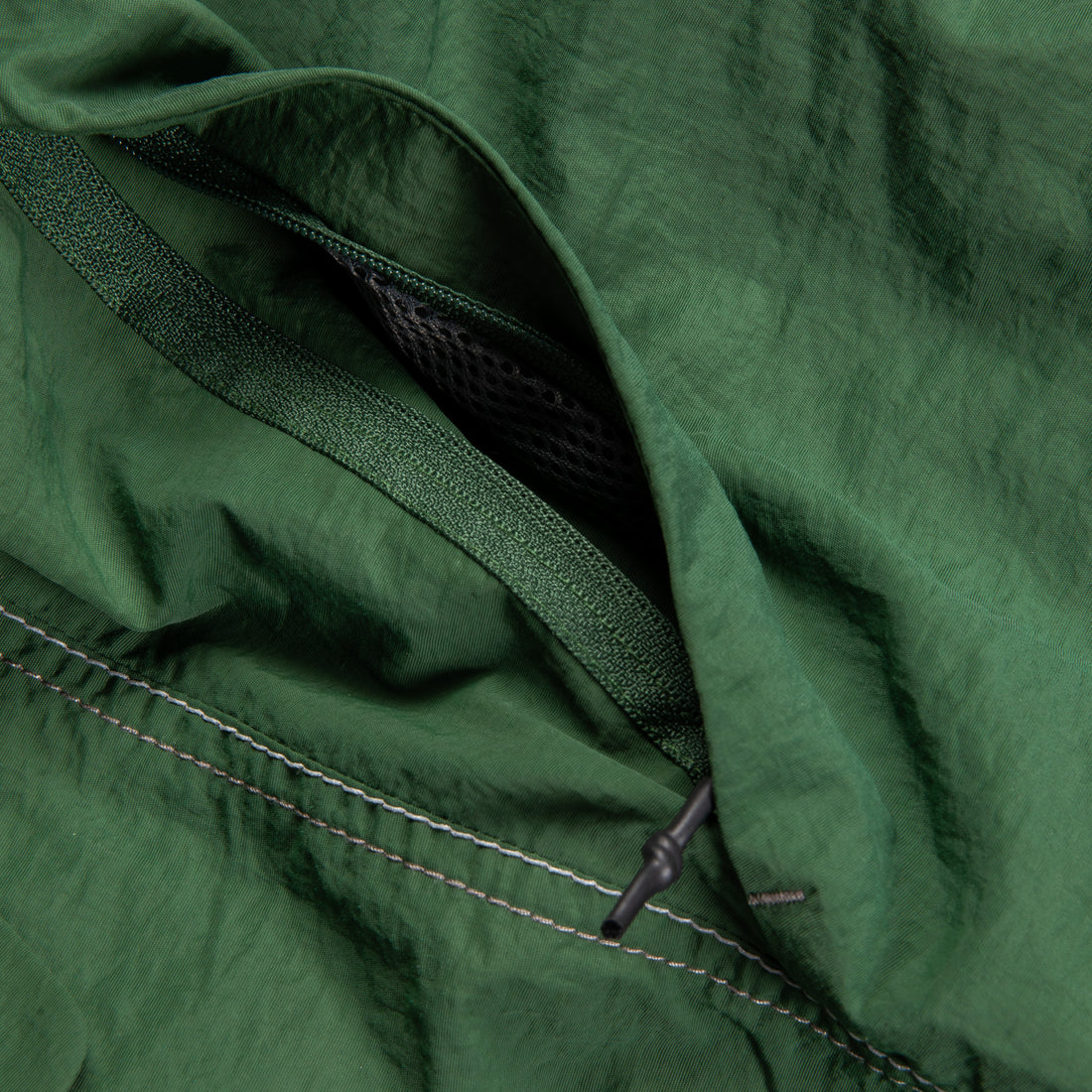 And Wander NY Taffeta 2-Way Pants D. Green