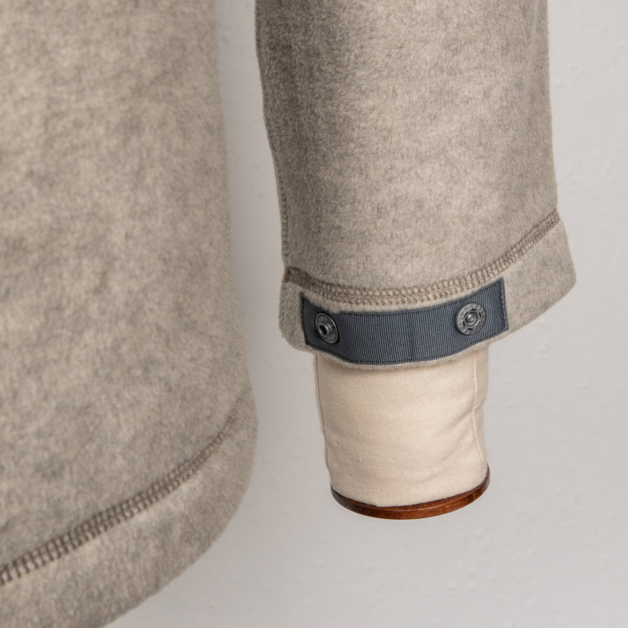And Wander Top Fleece Jacket L.Beige