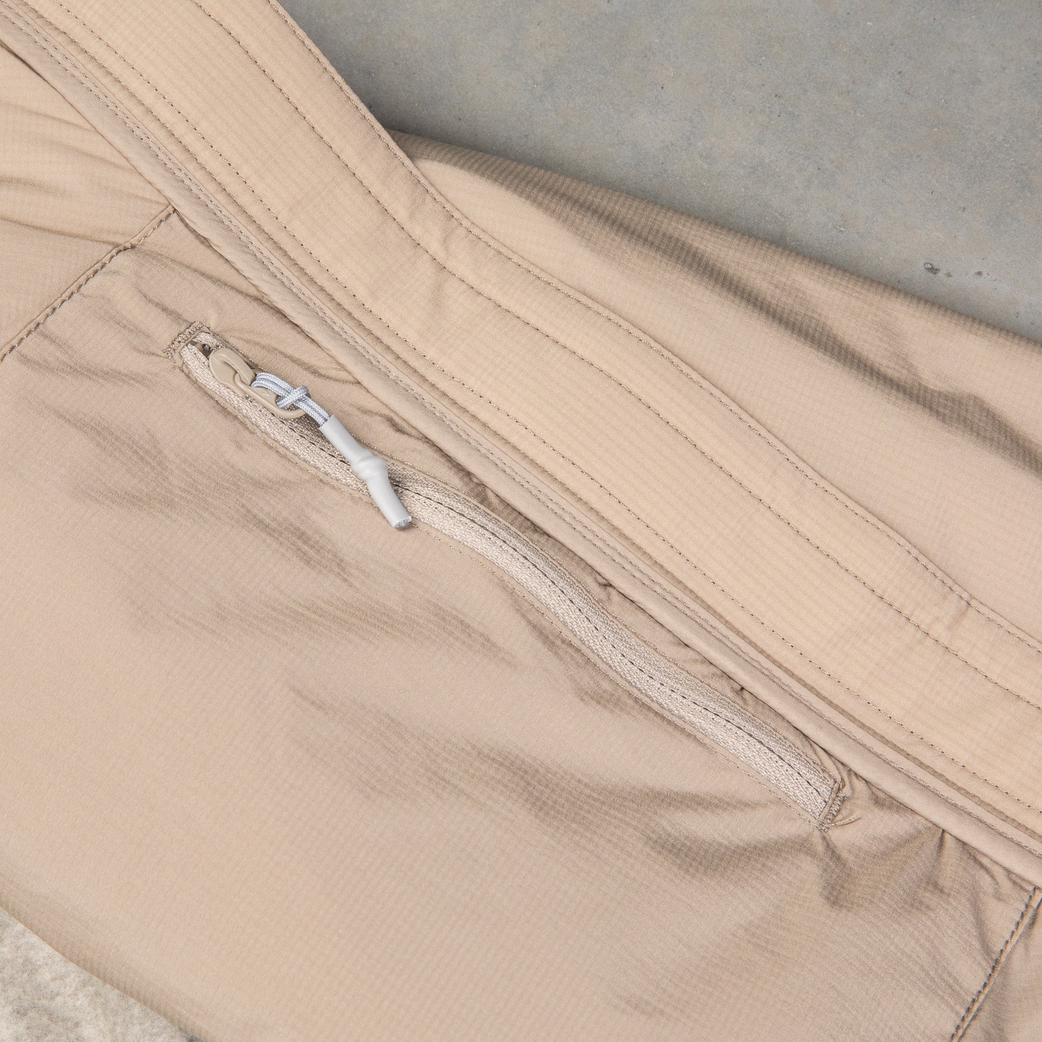 And Wander Top Fleece Jacket L.Beige