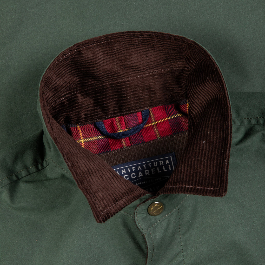 Manifattura Ceccarelli Heavy Shirt Dark Green