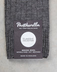 Pantherella Packington Merino wool socks Dark Grey Mix