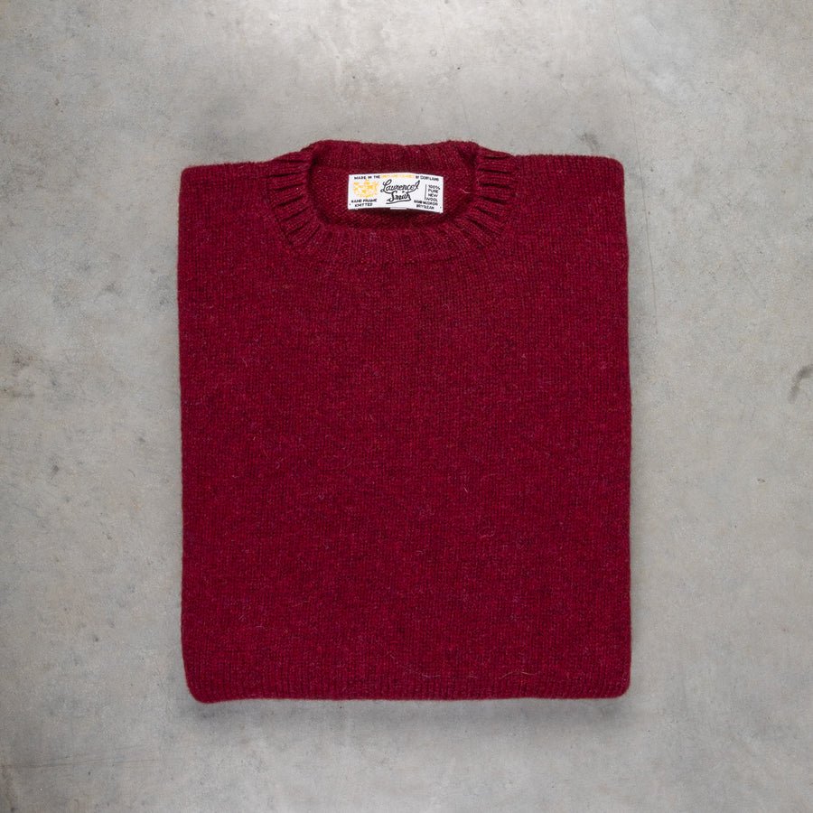 Laurence J. Smith  Super soft Seamless Crew Neck Pullover Bord Mix
