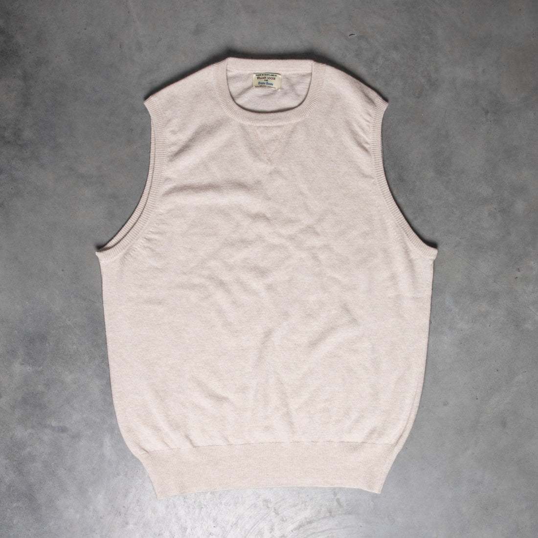 William Lockie x Frans Boone Super Geelong Gordon Crew Neck Slipover Swansdown