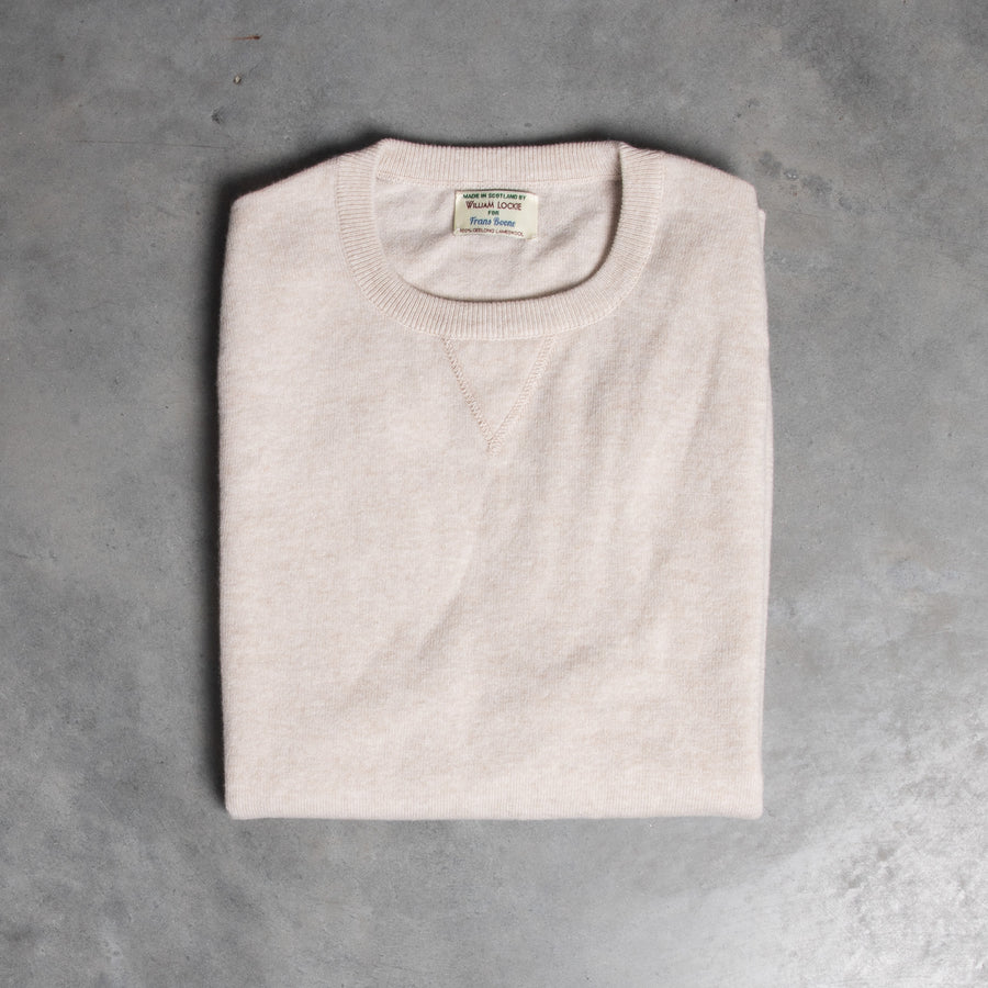 William Lockie x Frans Boone Super Geelong Gordon Crew Neck Slipover Swansdown