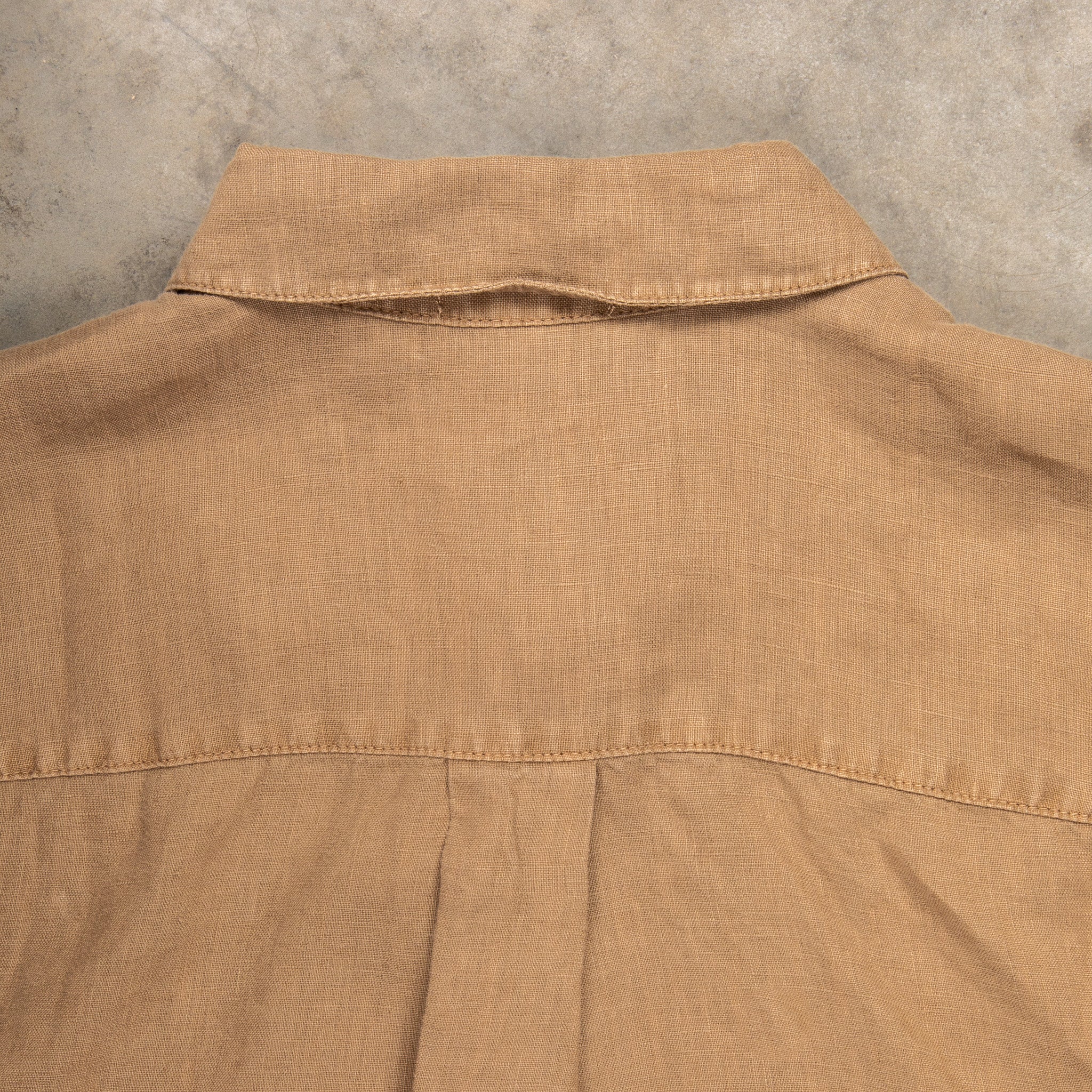 James Perse Classic Linen shirt Cashew