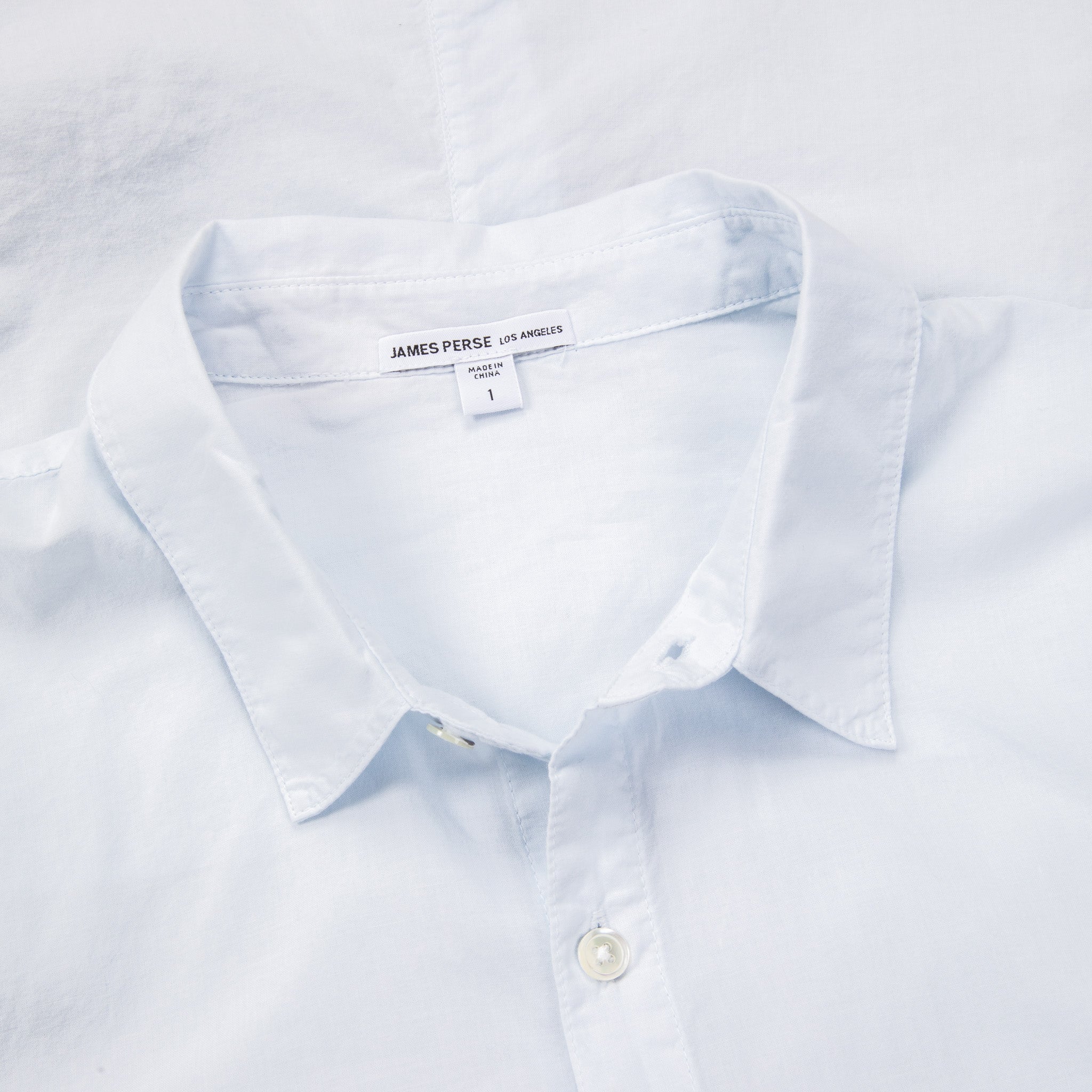 James Perse Standard Shirt Ice Blue