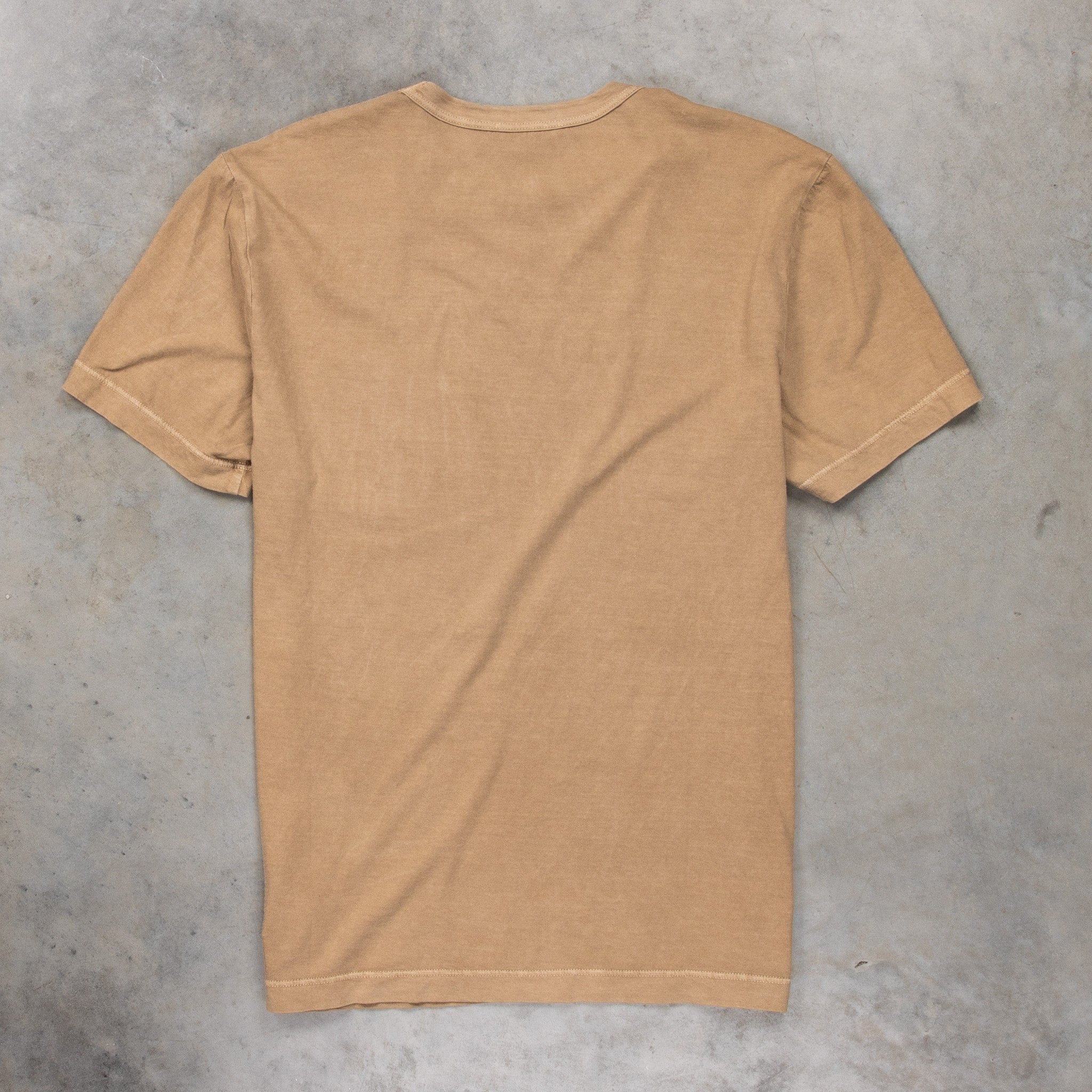 James Perse Crew Neck Pocket Tee Cashew