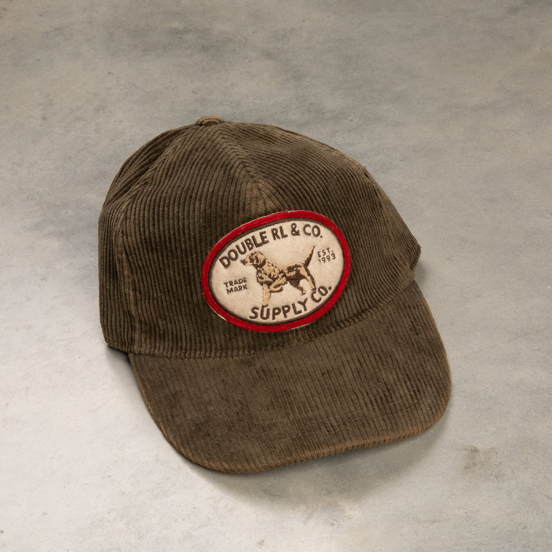 RRL Corduroy Trucker Cap Loden
