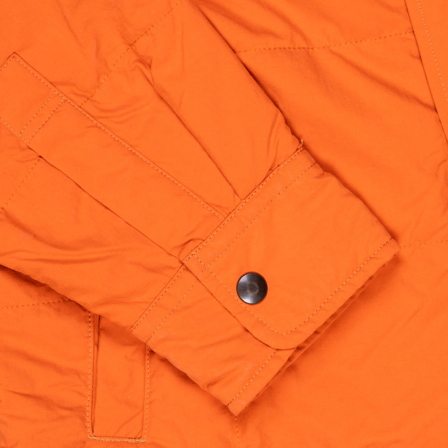 RRL Mountaineer Quilted Shirt Outdoor Orange