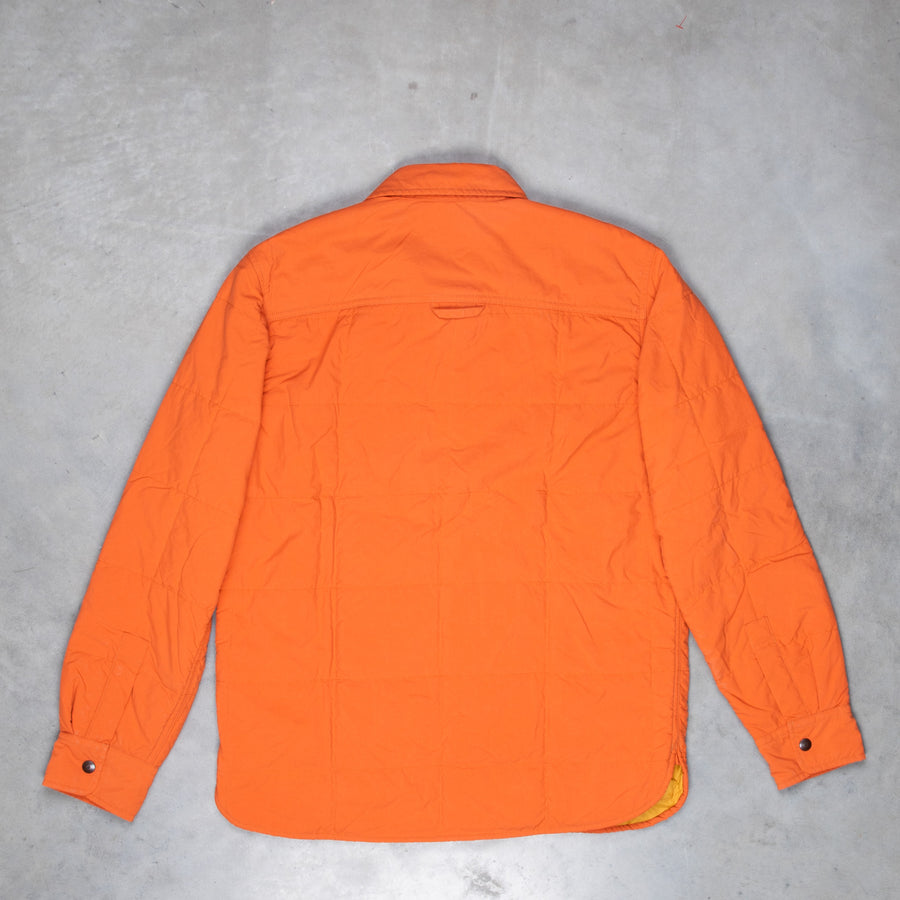 RRL Mountaineer Quilted Shirt Outdoor Orange