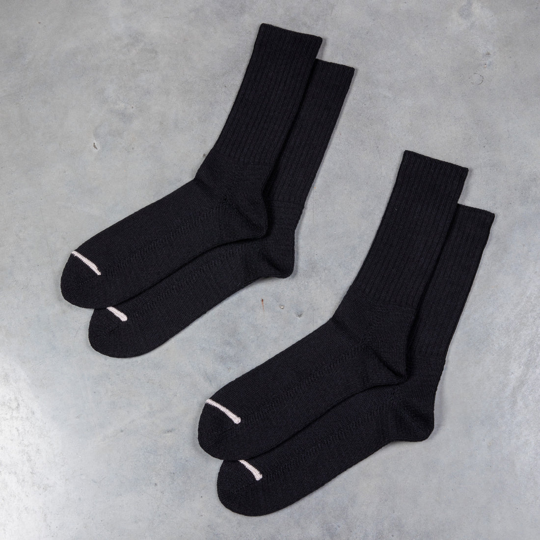 The Real McCoy's 2-Pack Socks Black