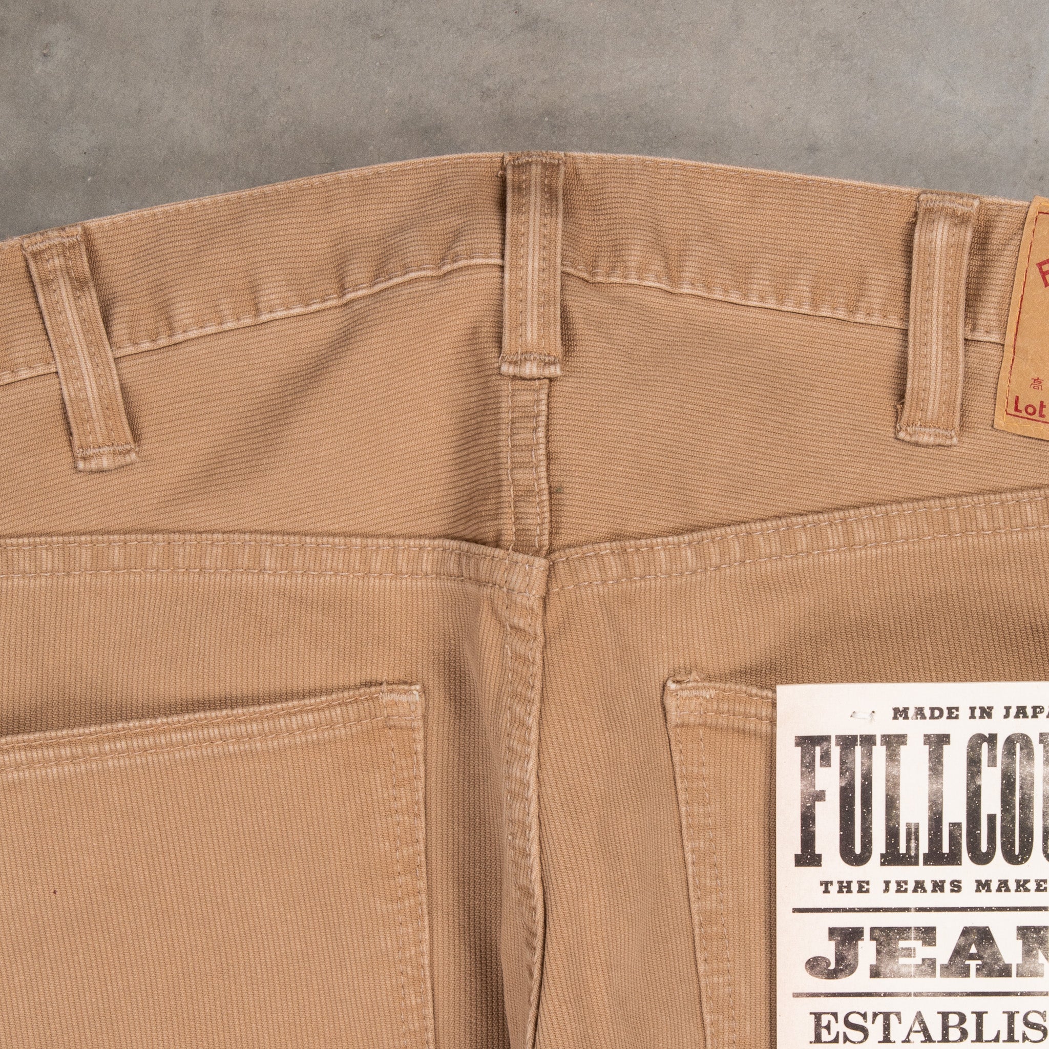 Fullcount 1103 Clean Straight Pique Greige – Frans Boone Store