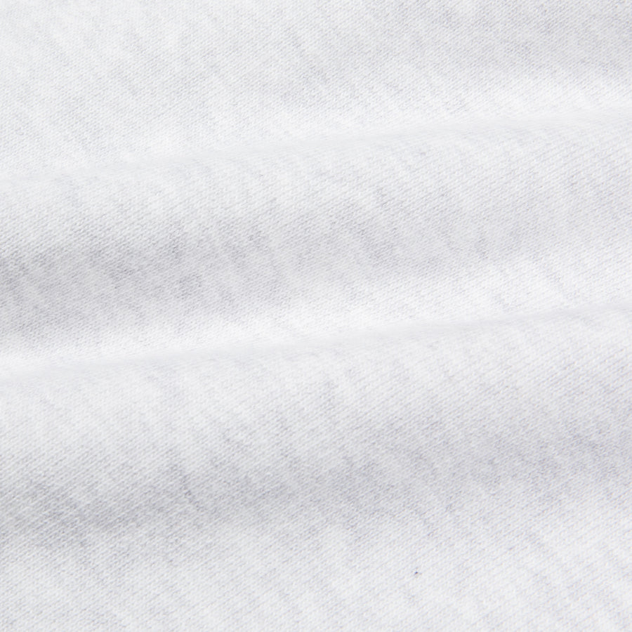 The Real McCoy's Heavyweight Hooded Sweatshirt Silver