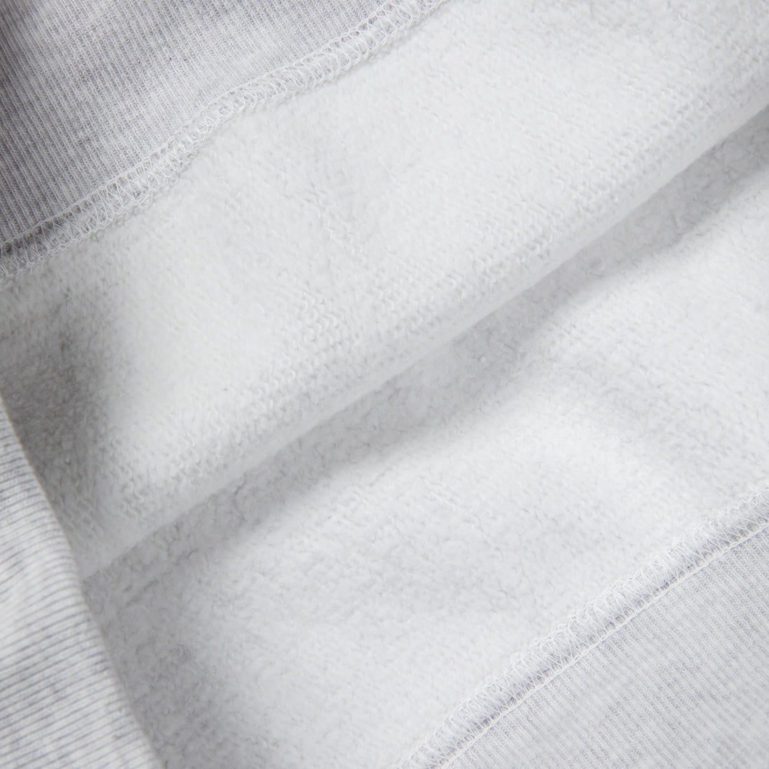 The Real McCoy's Heavyweight Hooded Sweatshirt Silver
