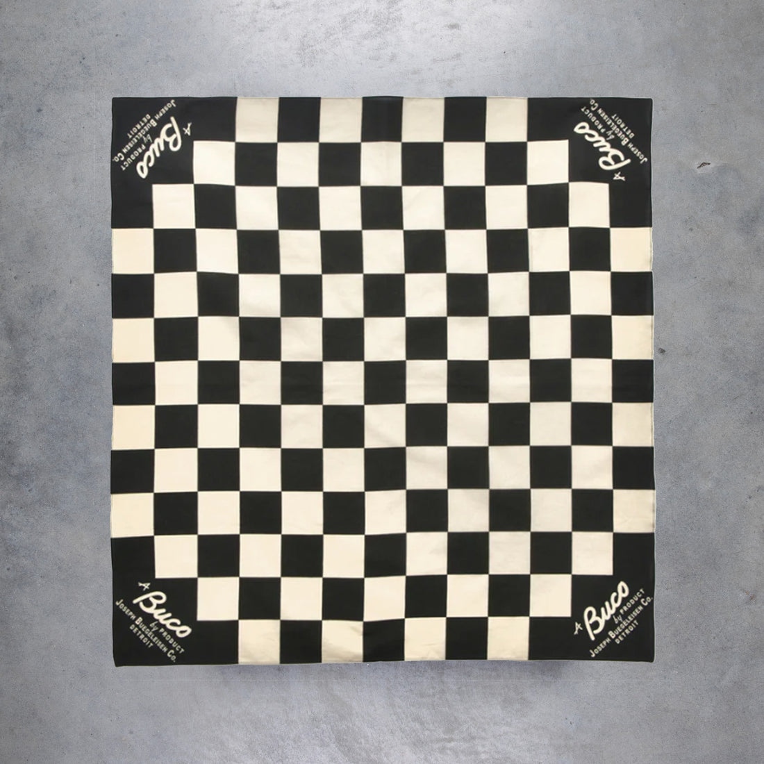 Buco Rider's Scarf / Checkered