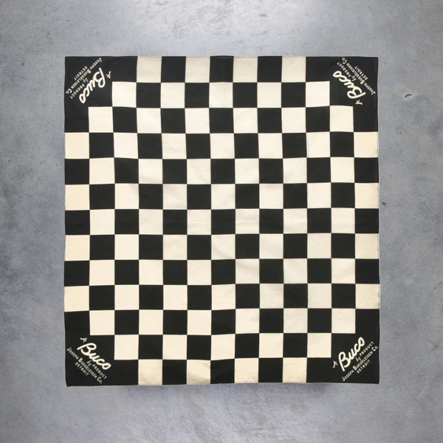 Buco Rider's Scarf / Checkered