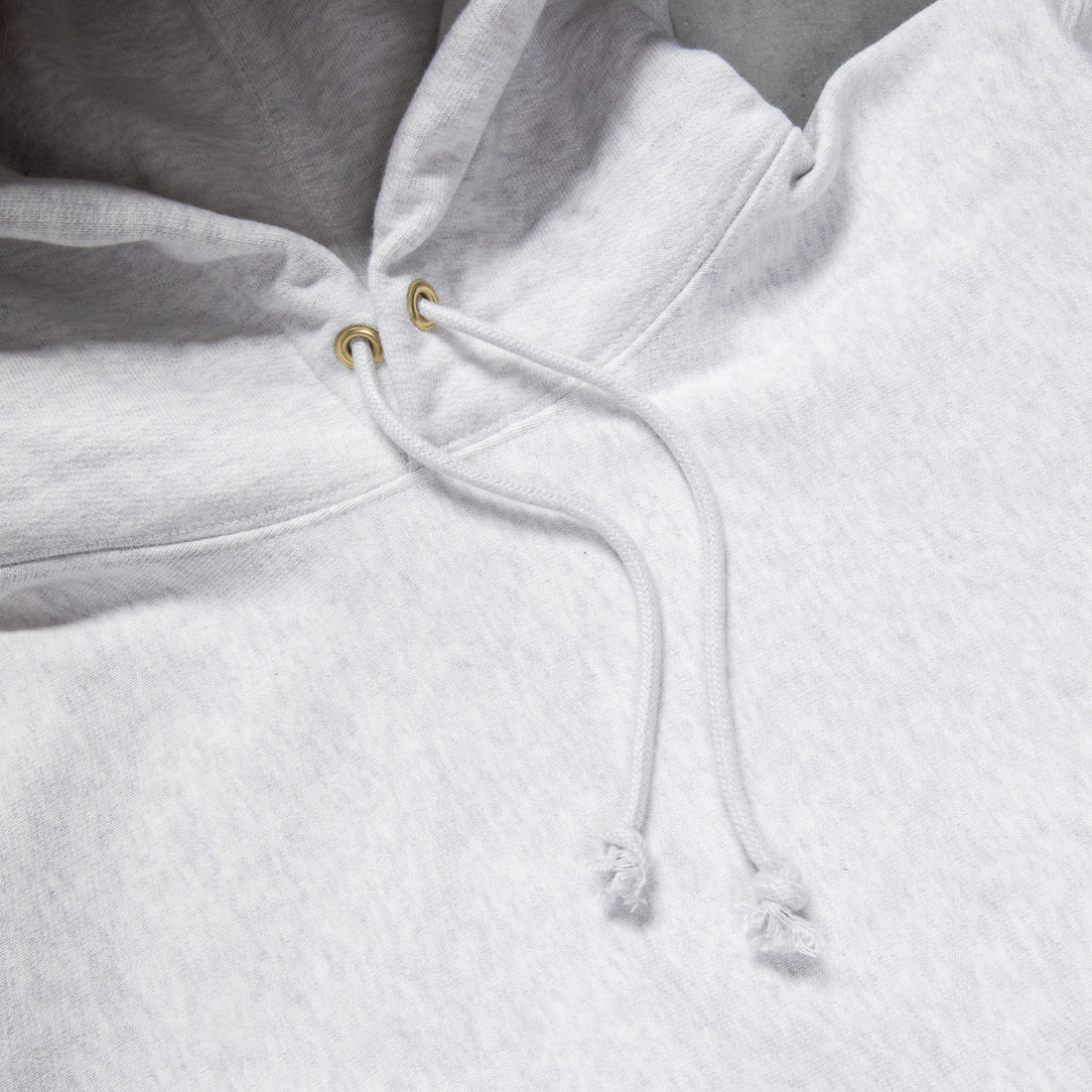 The Real McCoy's Heavyweight Hooded Sweatshirt Silver