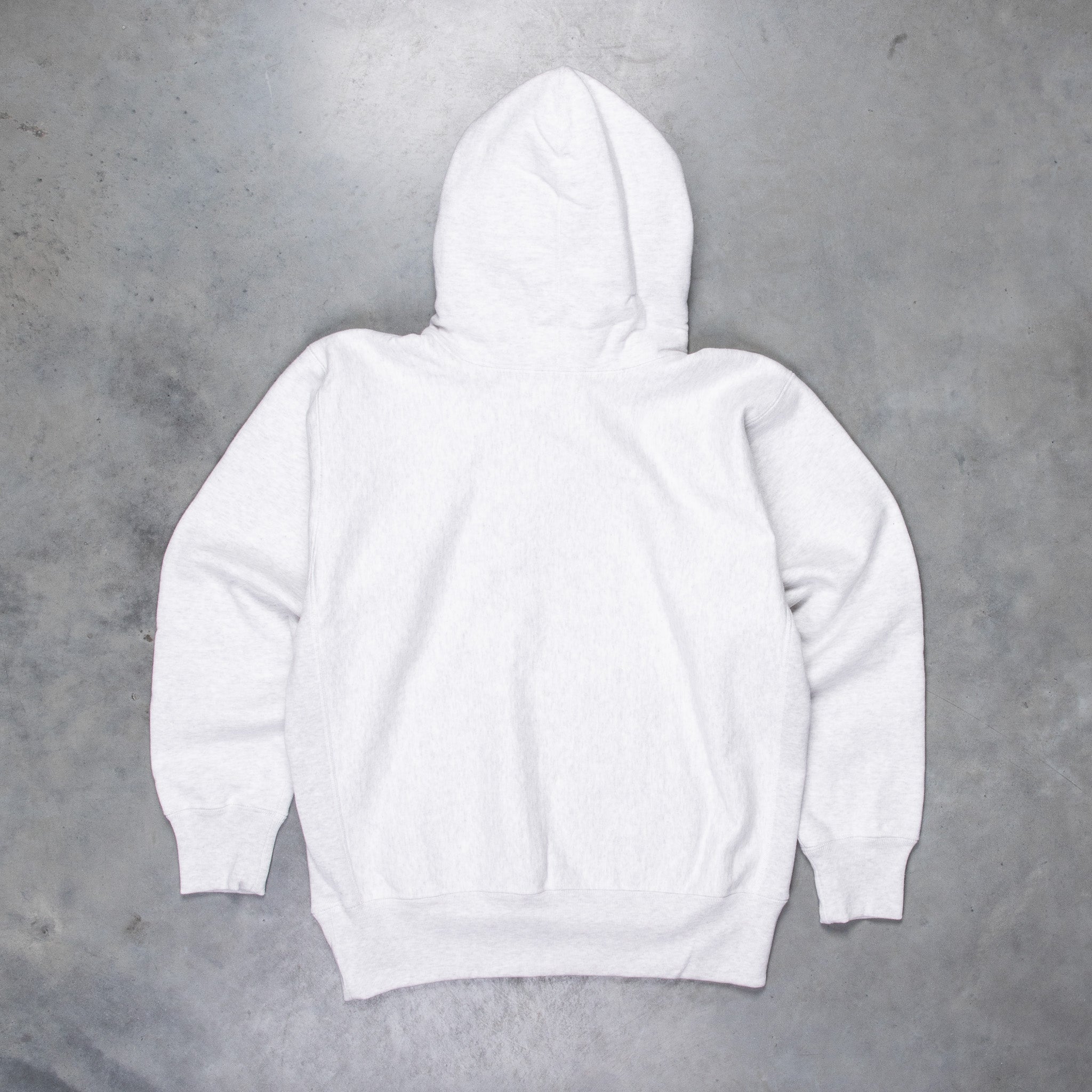 The Real McCoy&#39;s Heavyweight Hooded Sweatshirt Silver