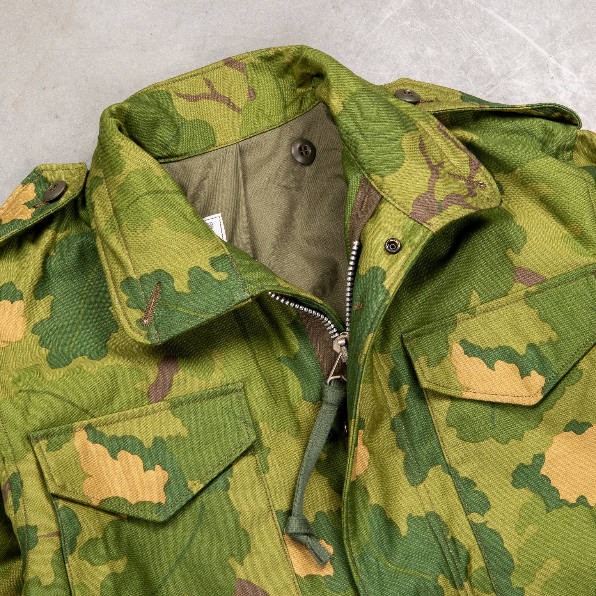 The Real McCoy&#39;s M-65 Field Jacket Mitchell Pattern