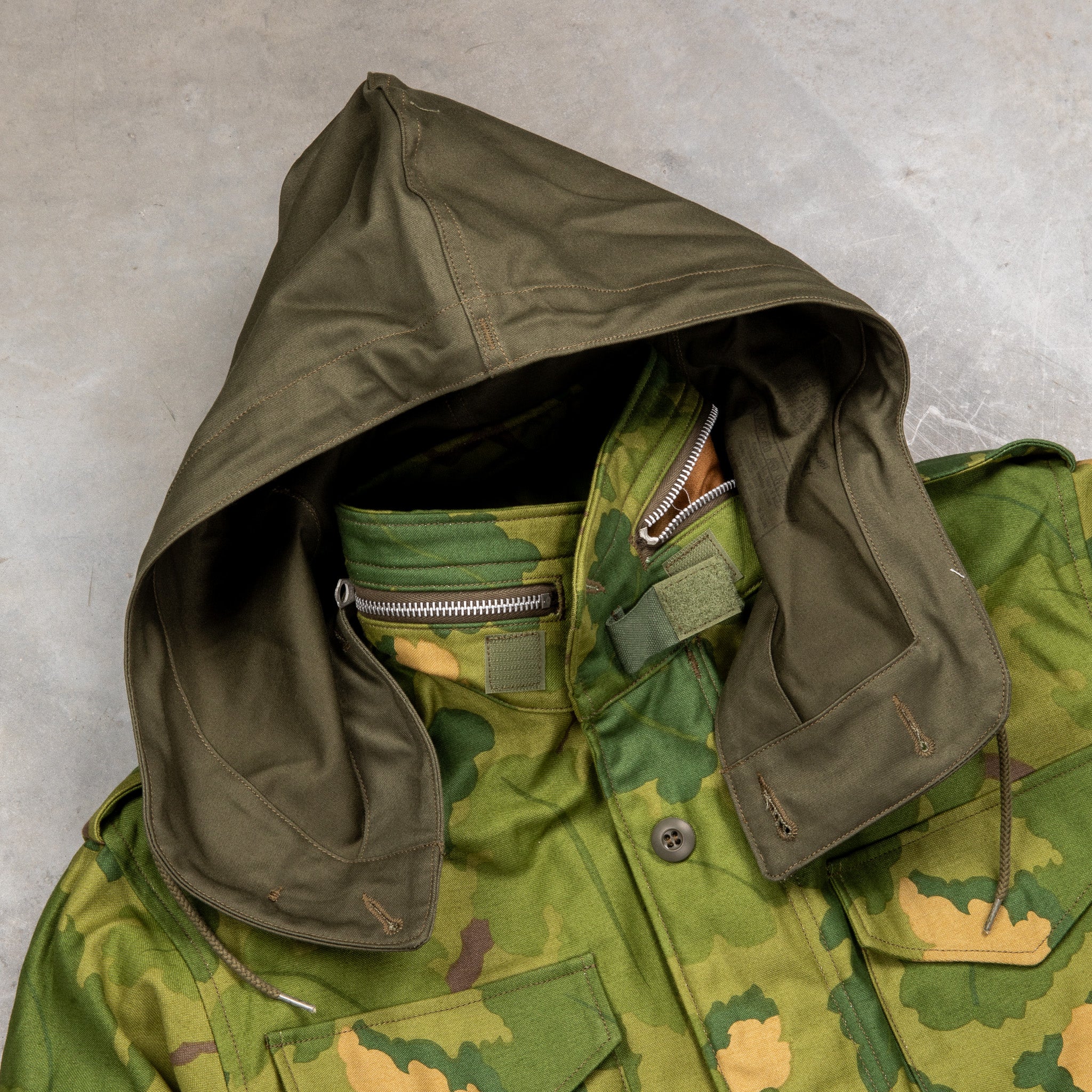 The Real McCoy&#39;s M-65 Field Jacket Mitchell Pattern
