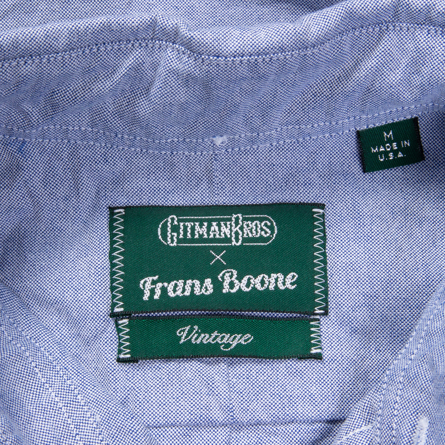 Gitman Vintage x Frans Boone Japanese Heavy Oxford Navy
