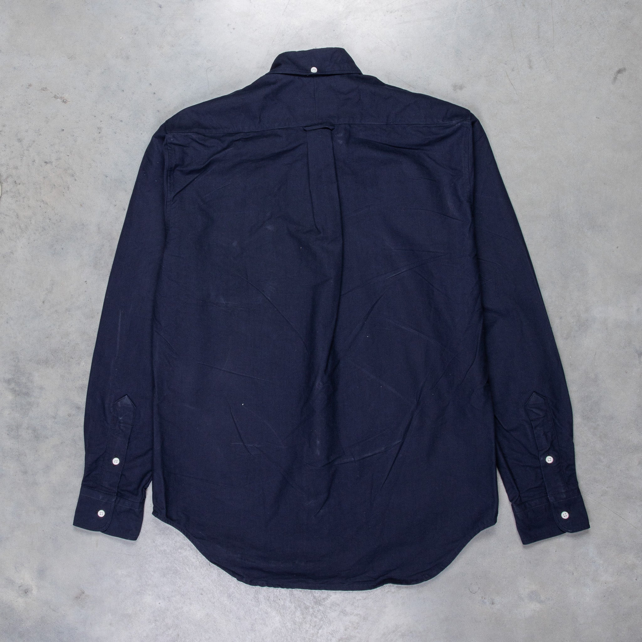 Gitman Vintage X Frans Boone Overdyed Navy Oxford - Lee