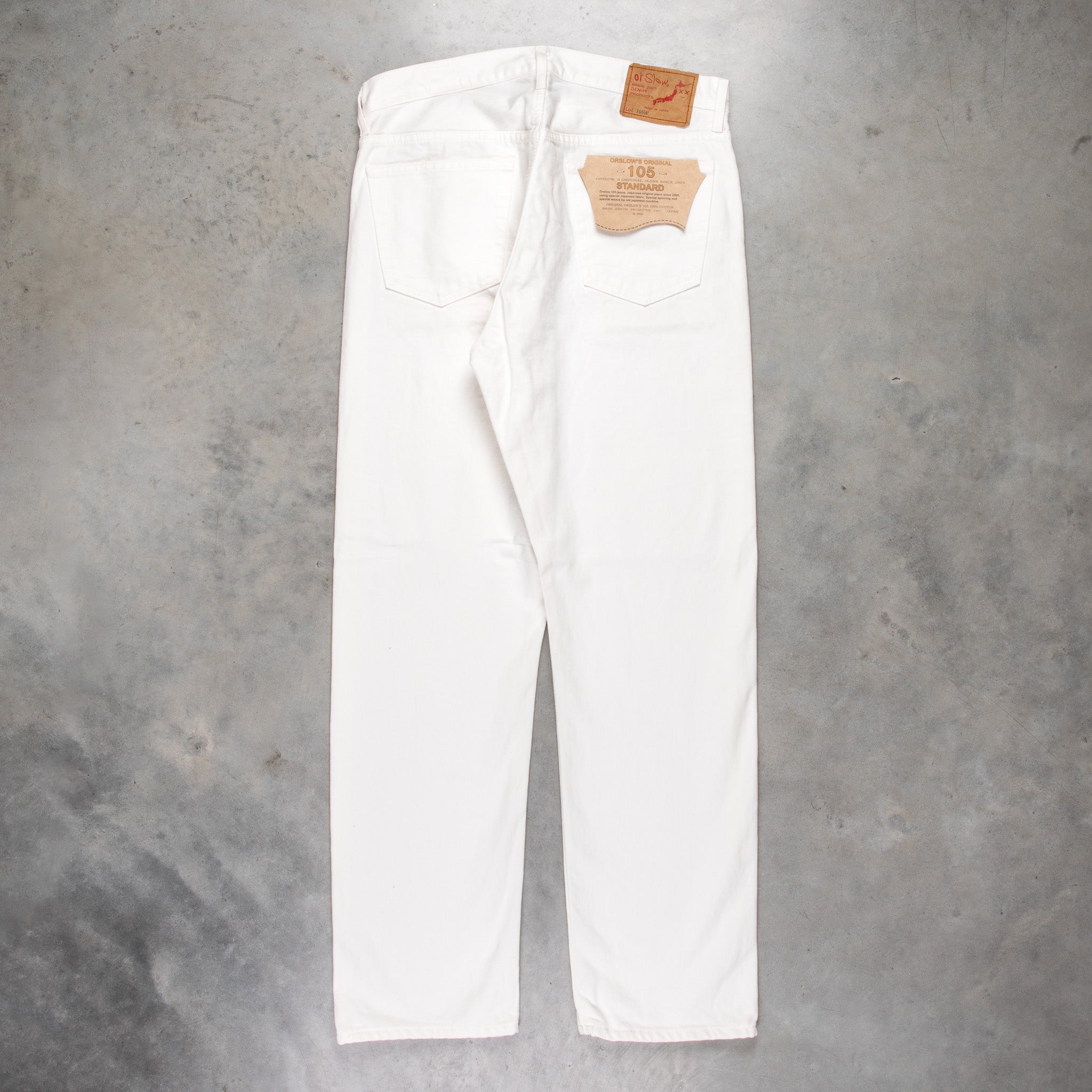 Orslow 105 Standard Fit 80&#39;s White
