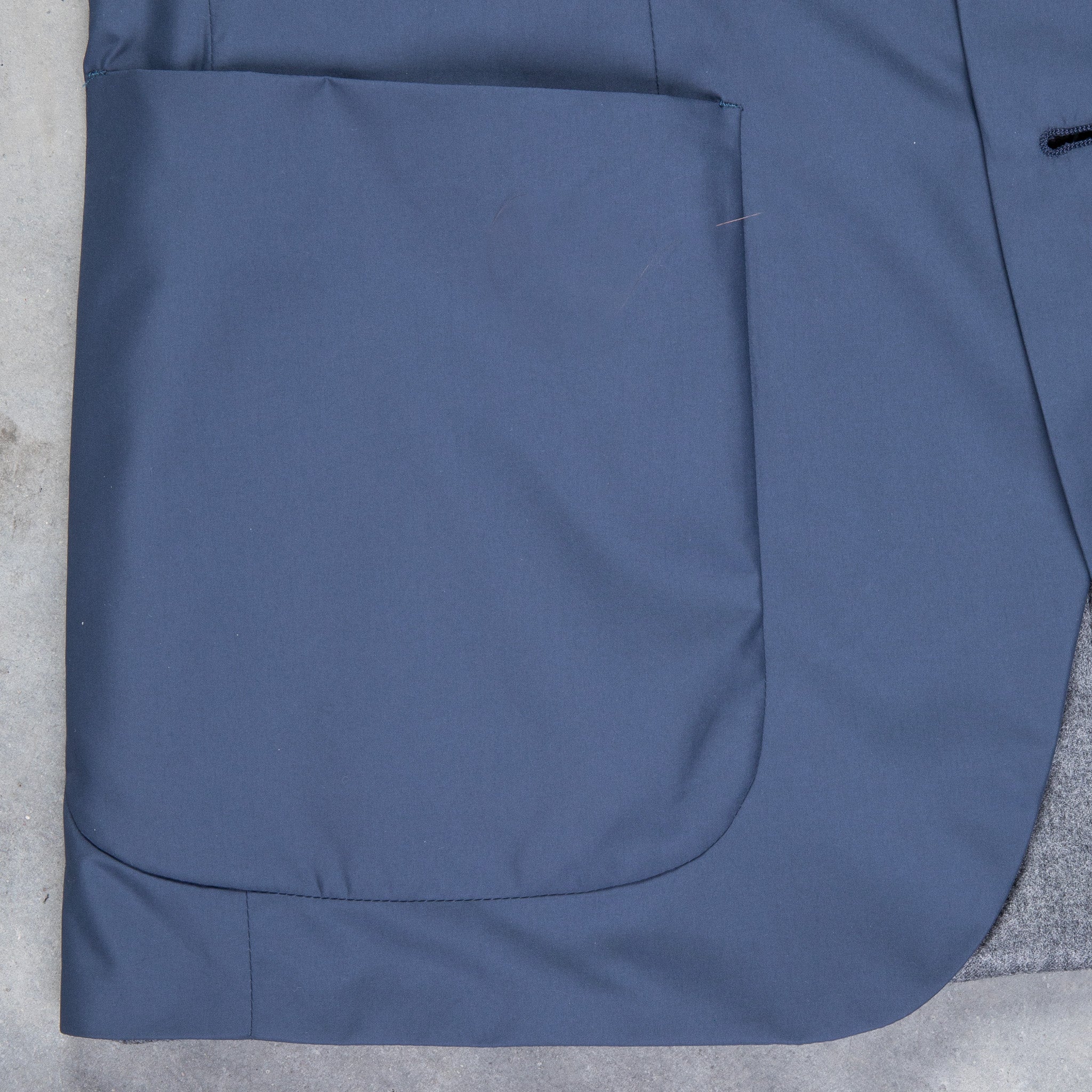 Caruso Traviata Jacket Nylon Navy Acciaio