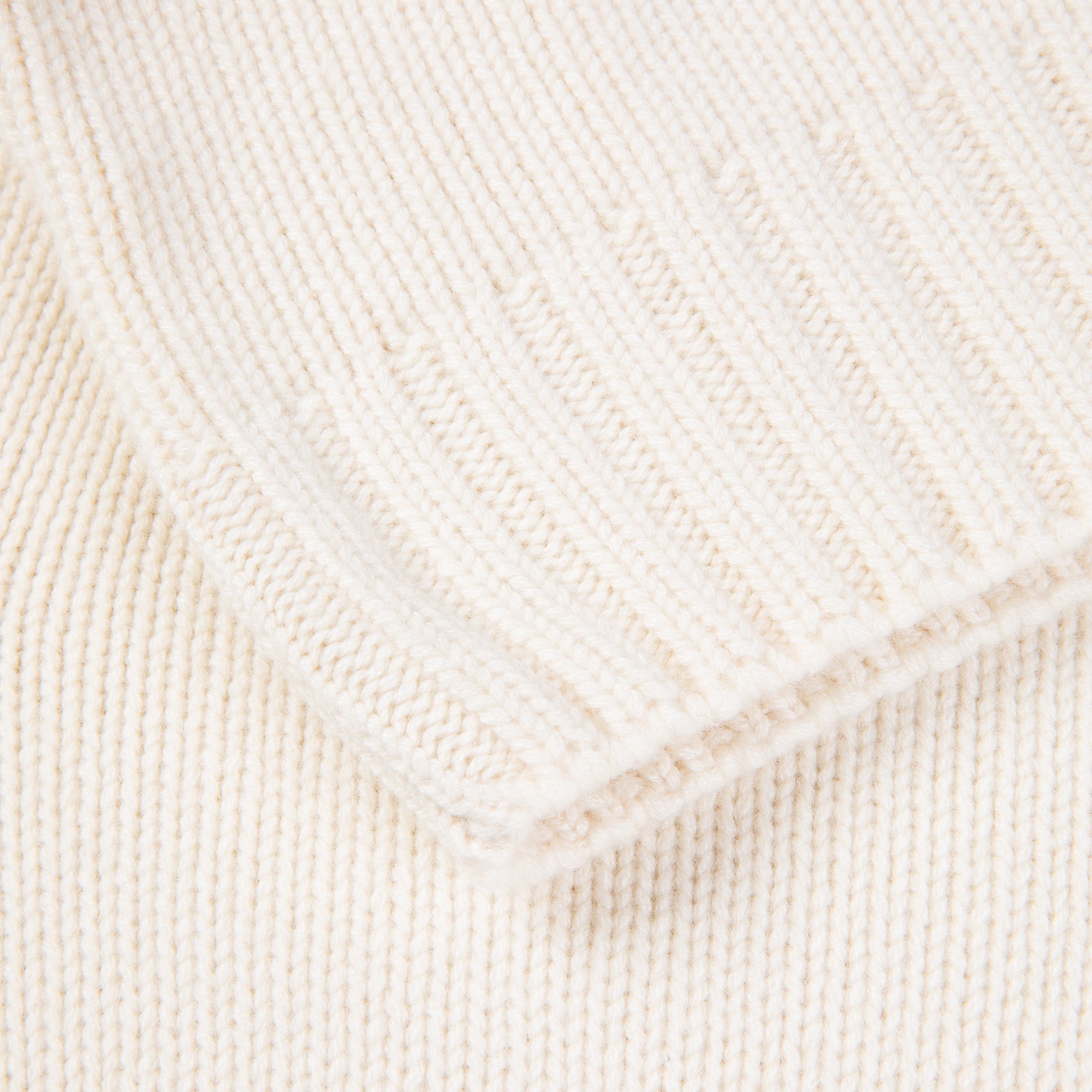 Drumohr Cashmere Tre Fili Dolcevita Bianco Sporco
