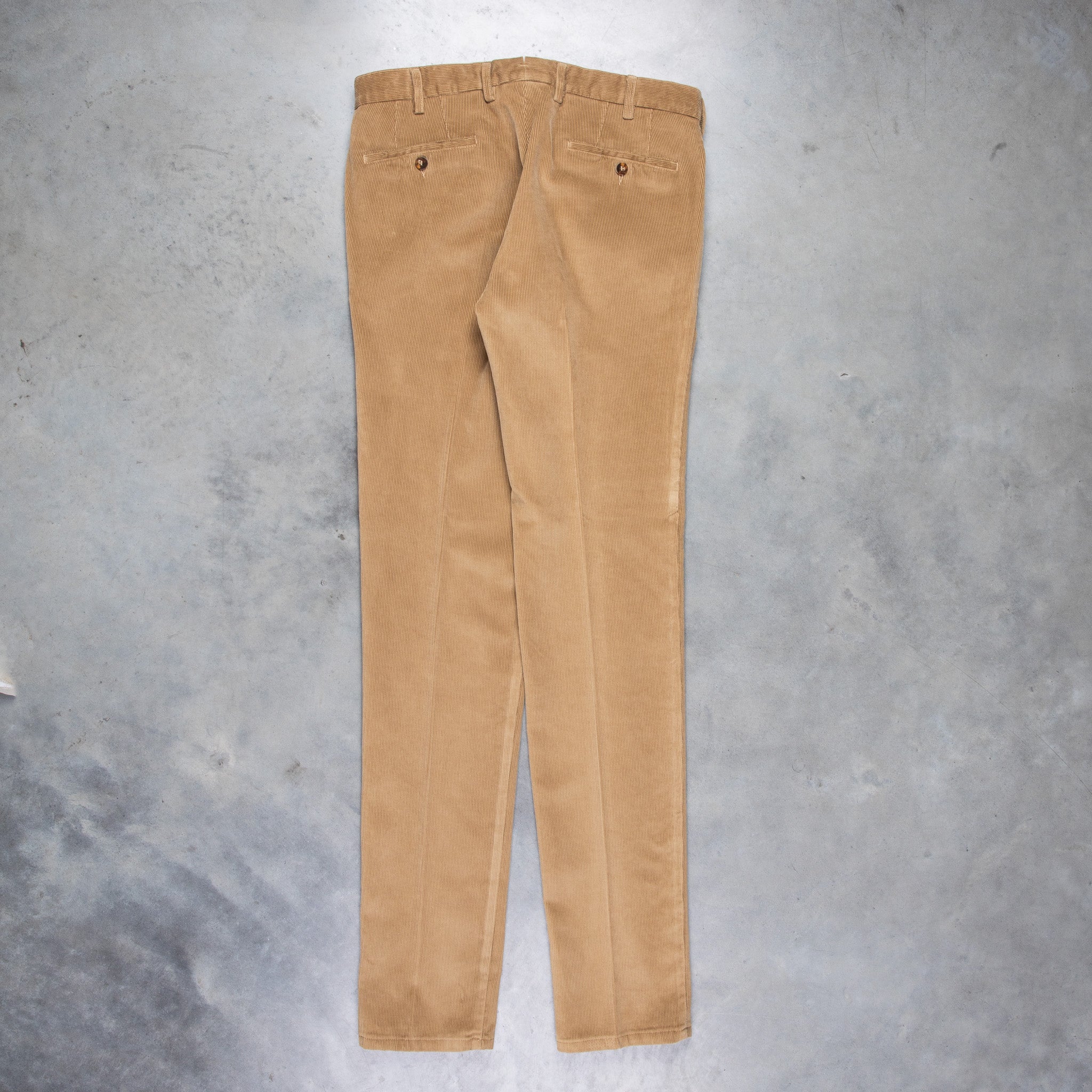 Rota Sport Medium Rise Slim Fit Corduroy Beige Medio