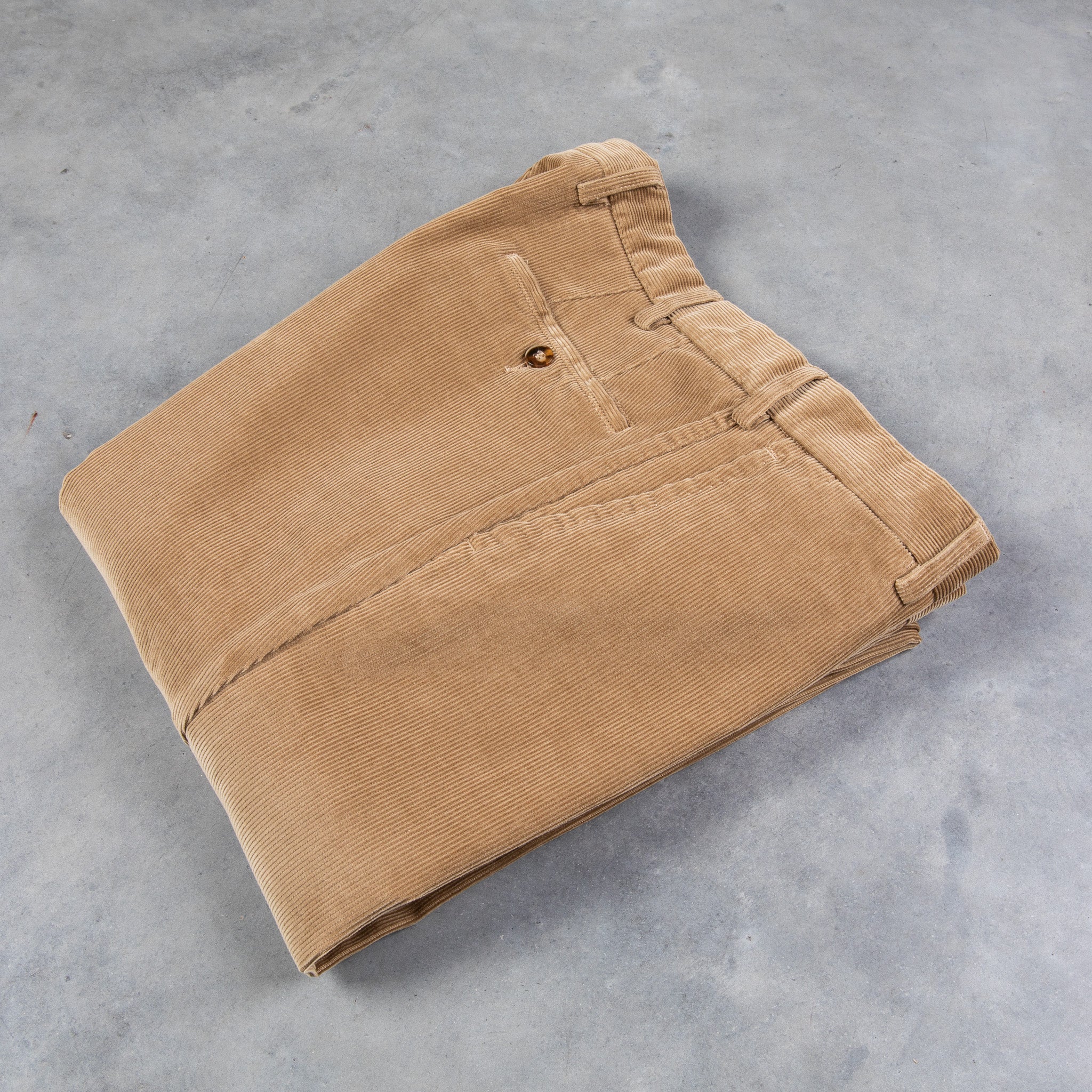 Rota Sport Medium Rise Slim Fit Corduroy Beige Medio