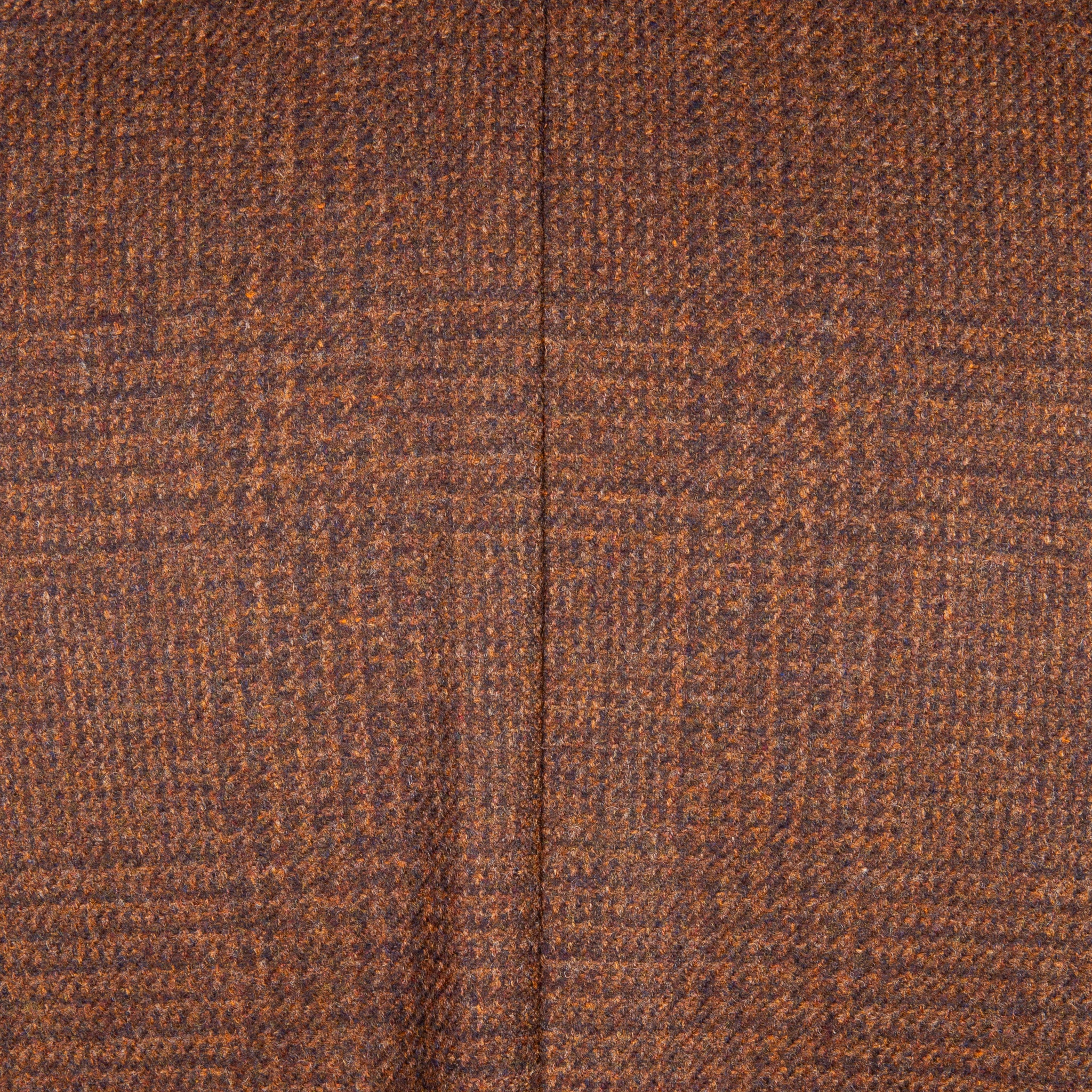 De Petrillo Benny Wool Flannel Prince Of Wales Marrone