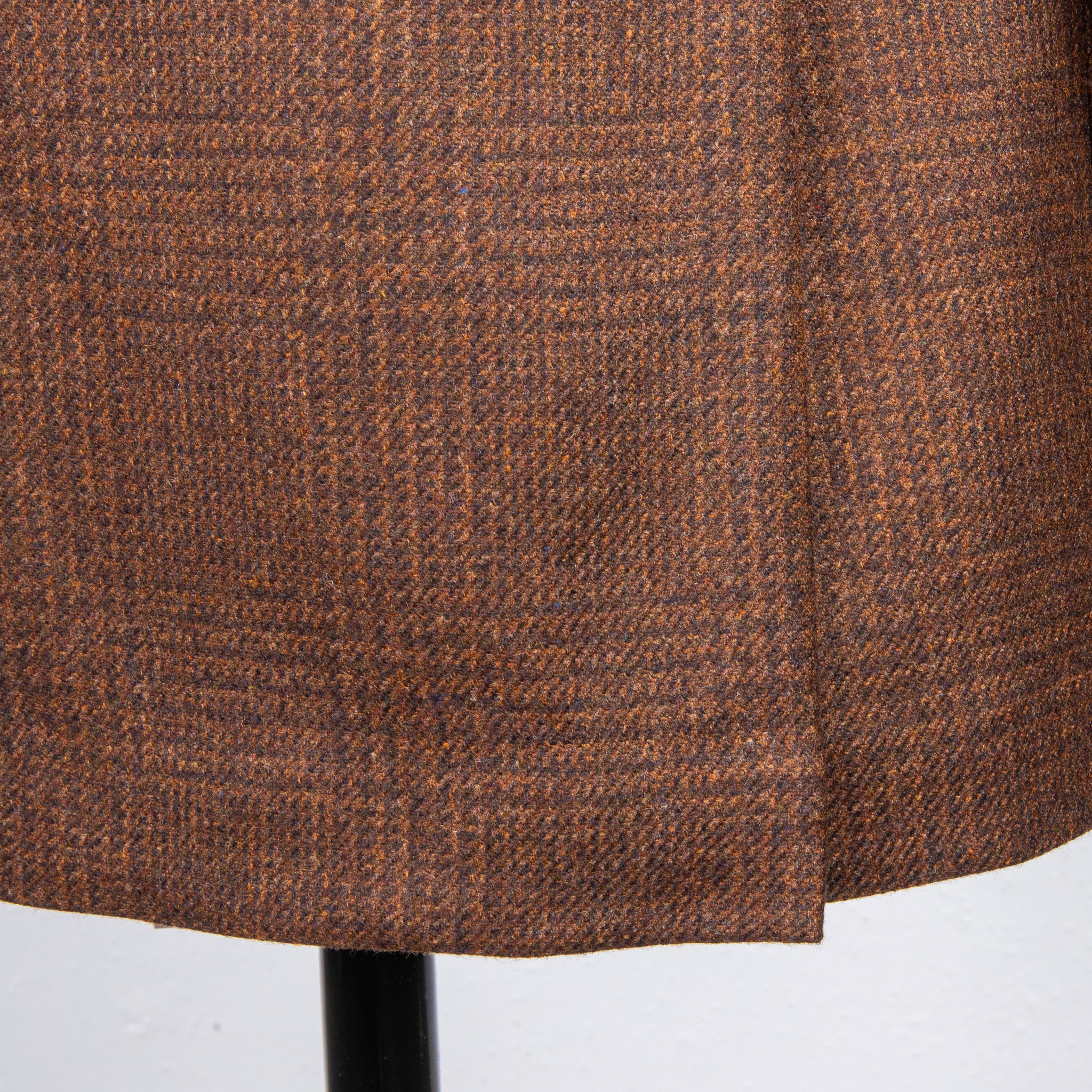 De Petrillo Benny Wool Flannel Prince Of Wales Marrone