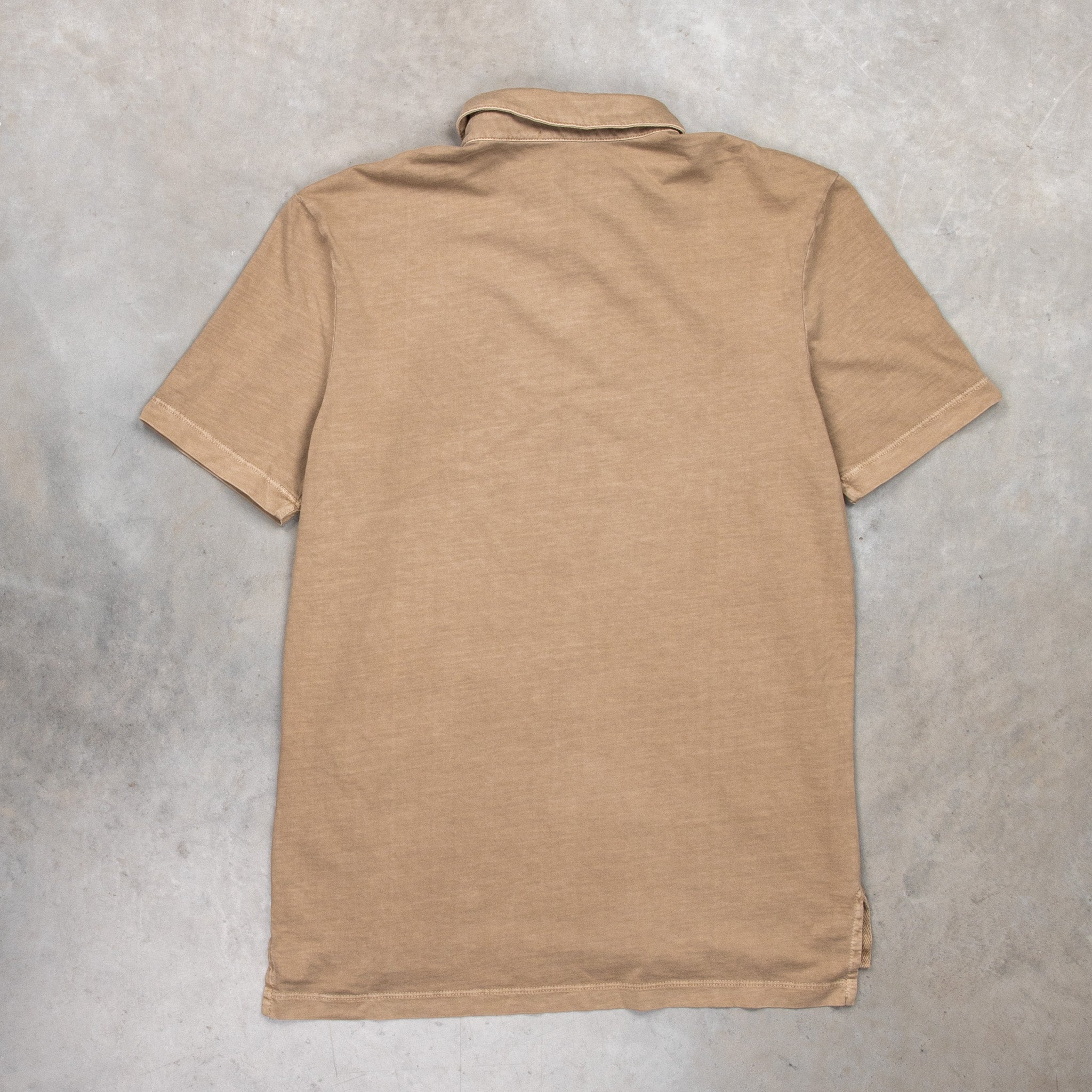 James Perse Revised Polo Cashew