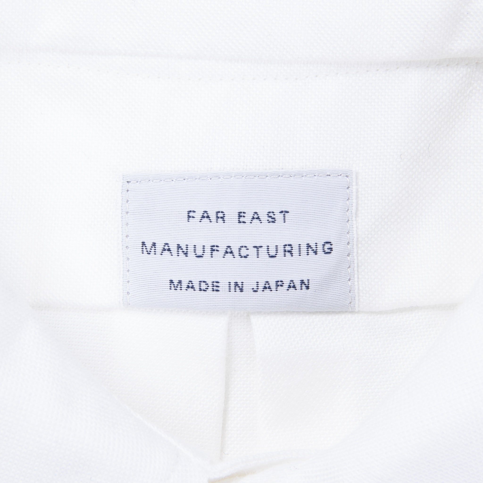 Far East Manufacturing Oxford Button-down Shirt White