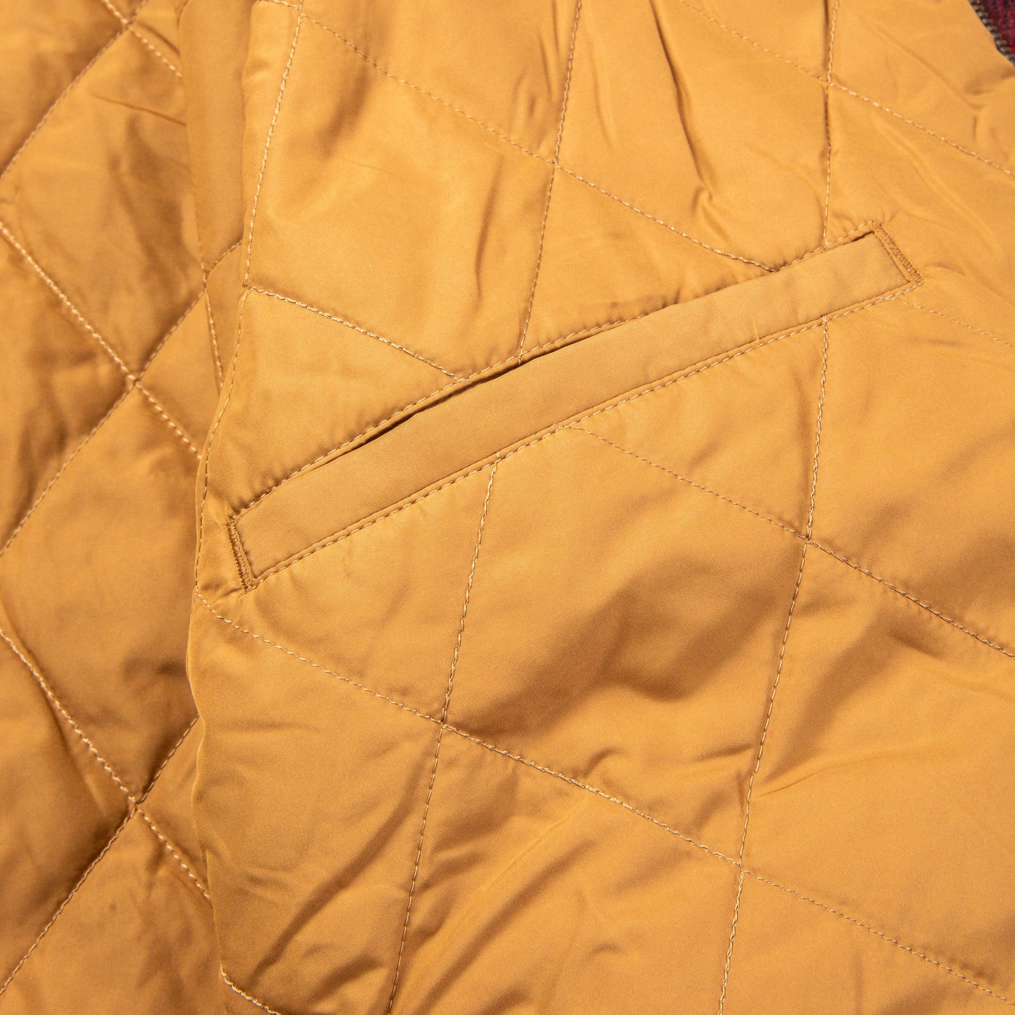 RRL Kaplan Wool Shearling-Collar Plaid Jacket