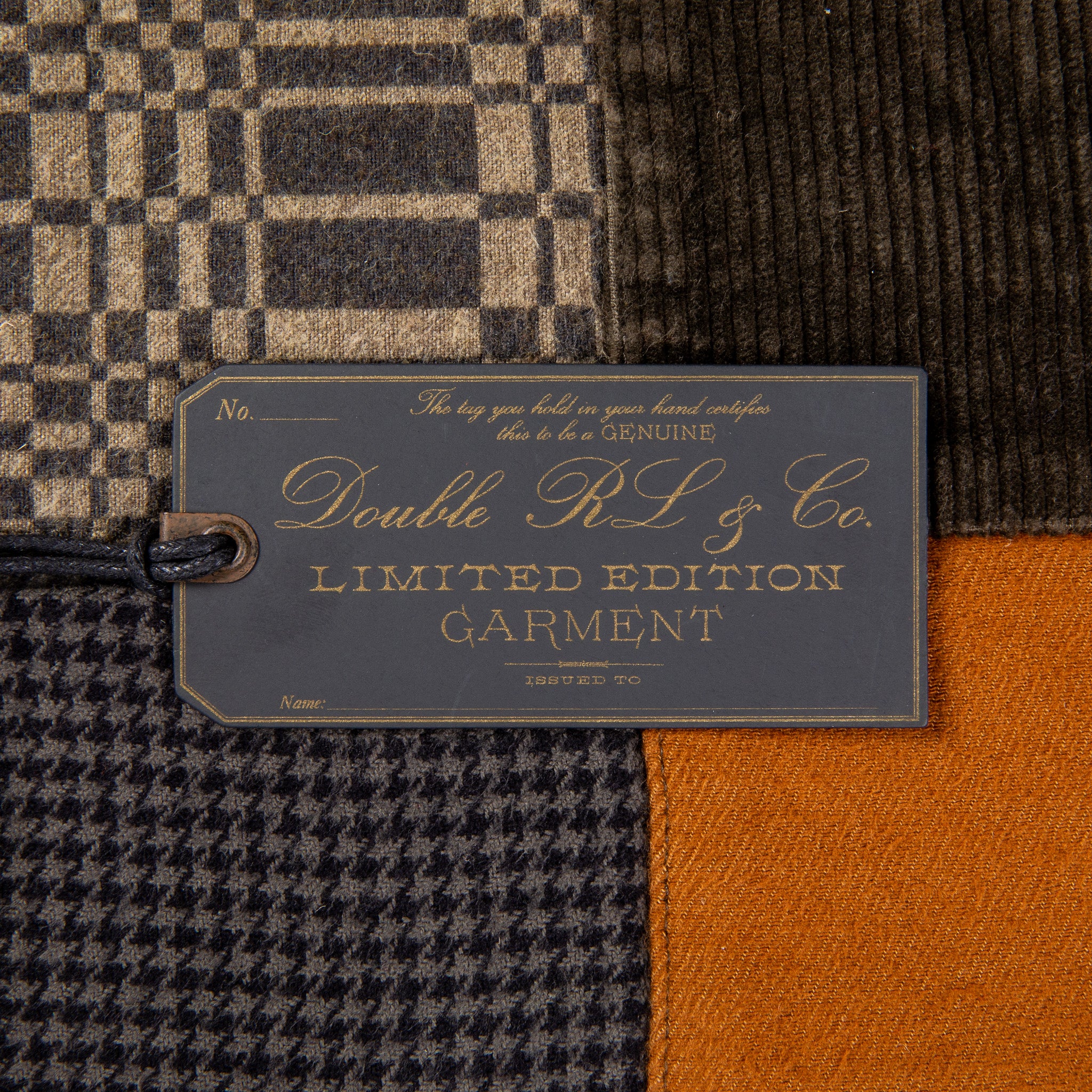 RRL Quilted Patchwork Plaid Limited Edition