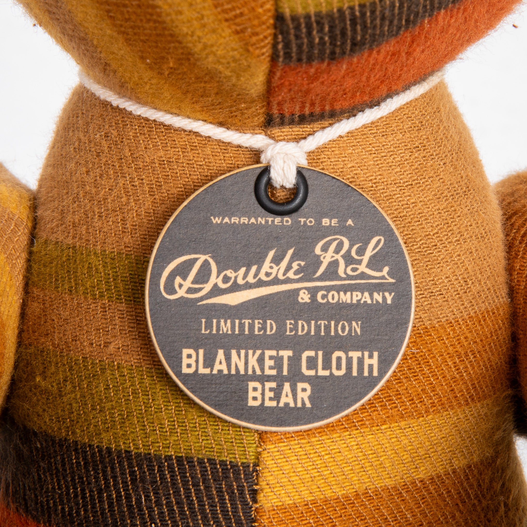 RRL Evanston Blanket Cloth Bear Limited Edition