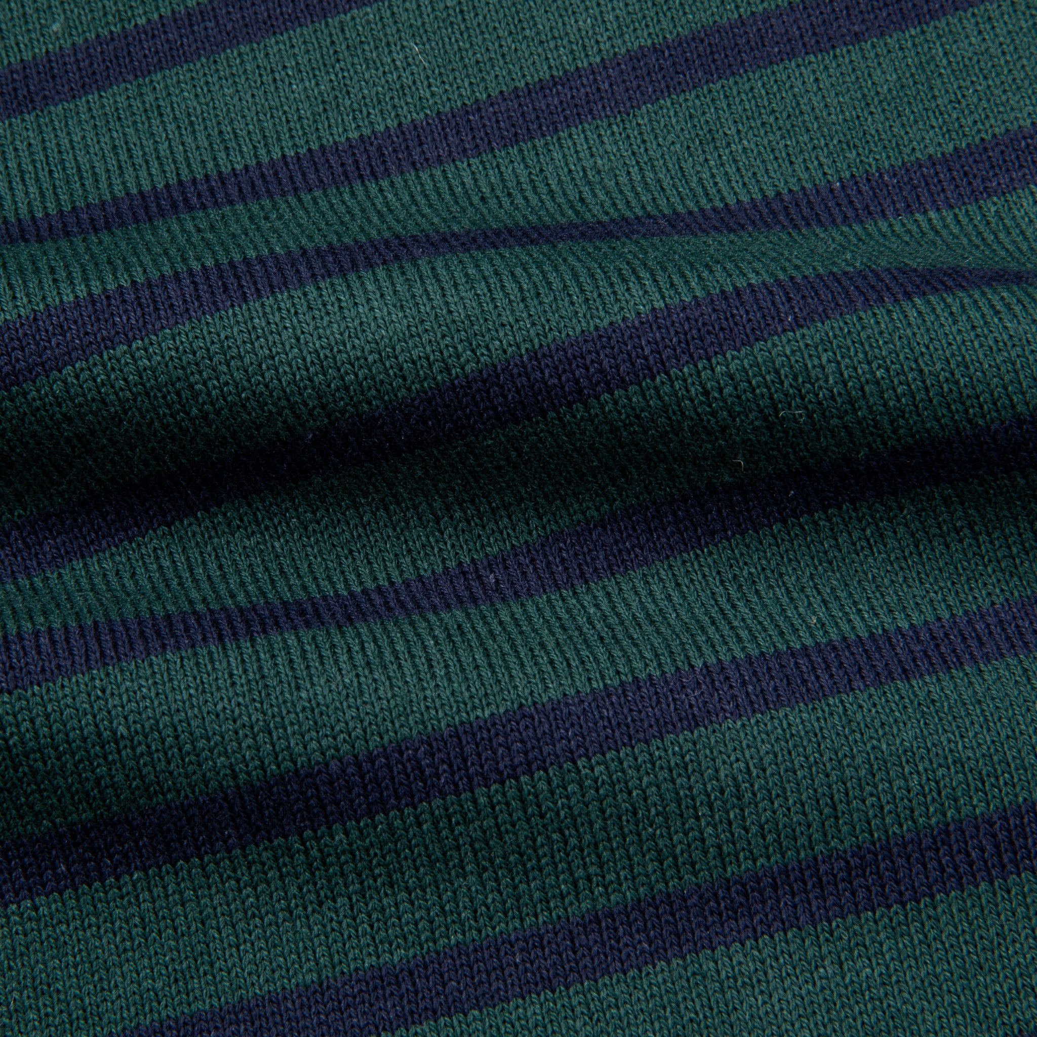 And Wander Stripe Pocket H/S Tee Green