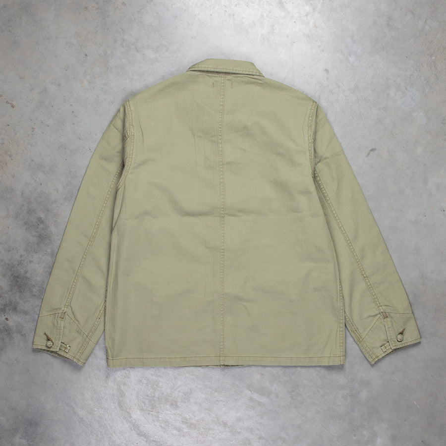 Maru Sankaku Peke 〇 △ ×  4019 Kung-Fu Jacket Army Green