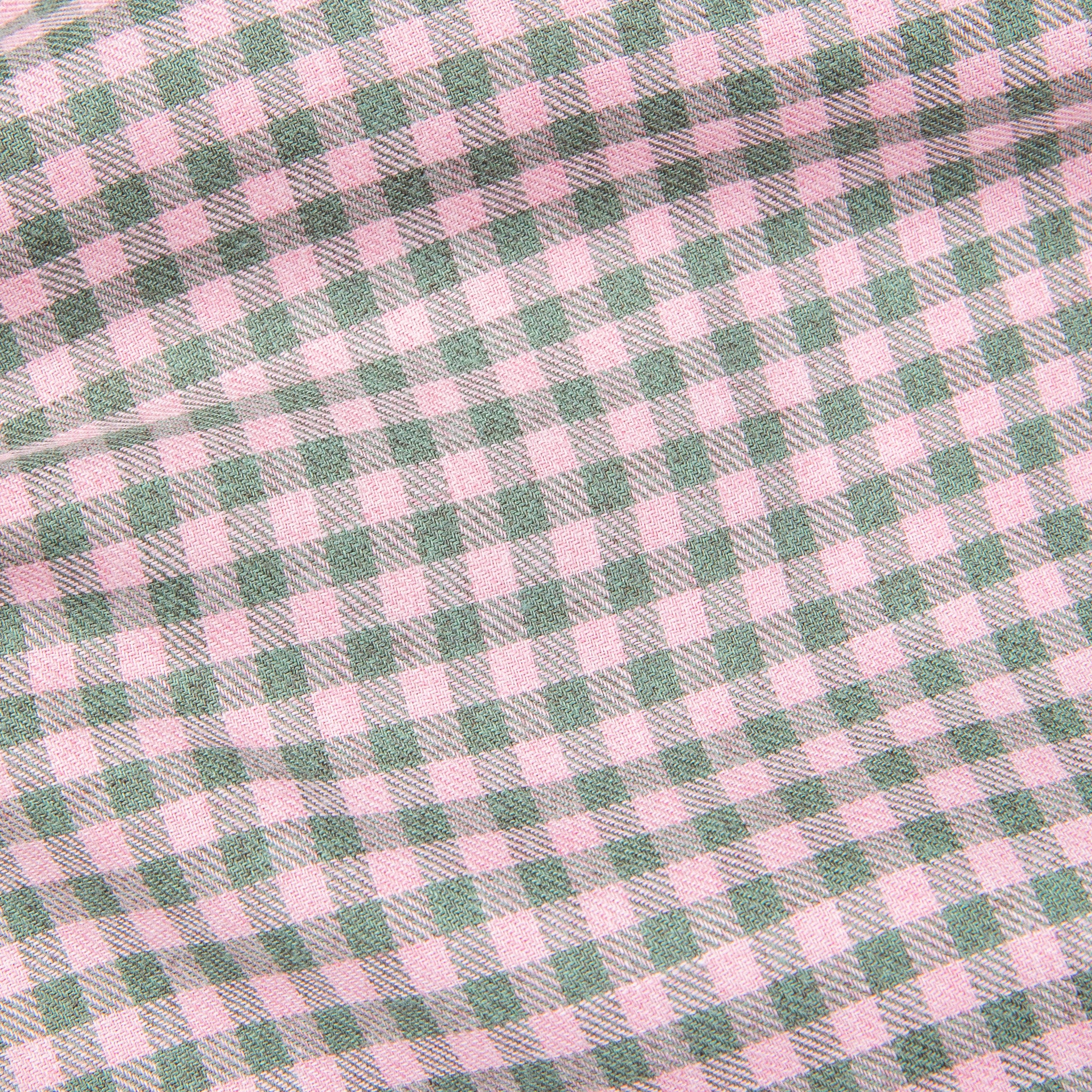 Finamore Tokyo Collo Simone Flannel Percalle Rosa Oliva