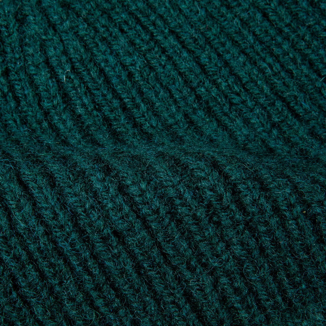 And Wander Shetland Wool Cap Green