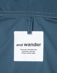 And Wander Pertex Wind Jacket Dark Blue