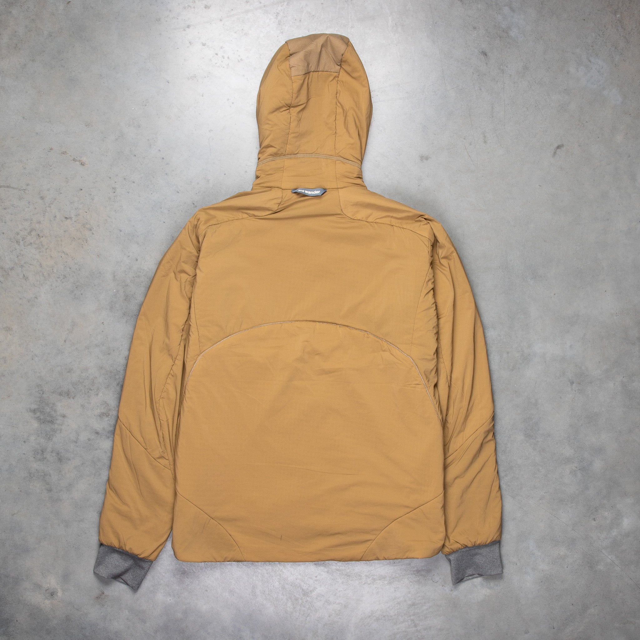 And Wander Alpha Air Jacket Beige – Frans Boone Store