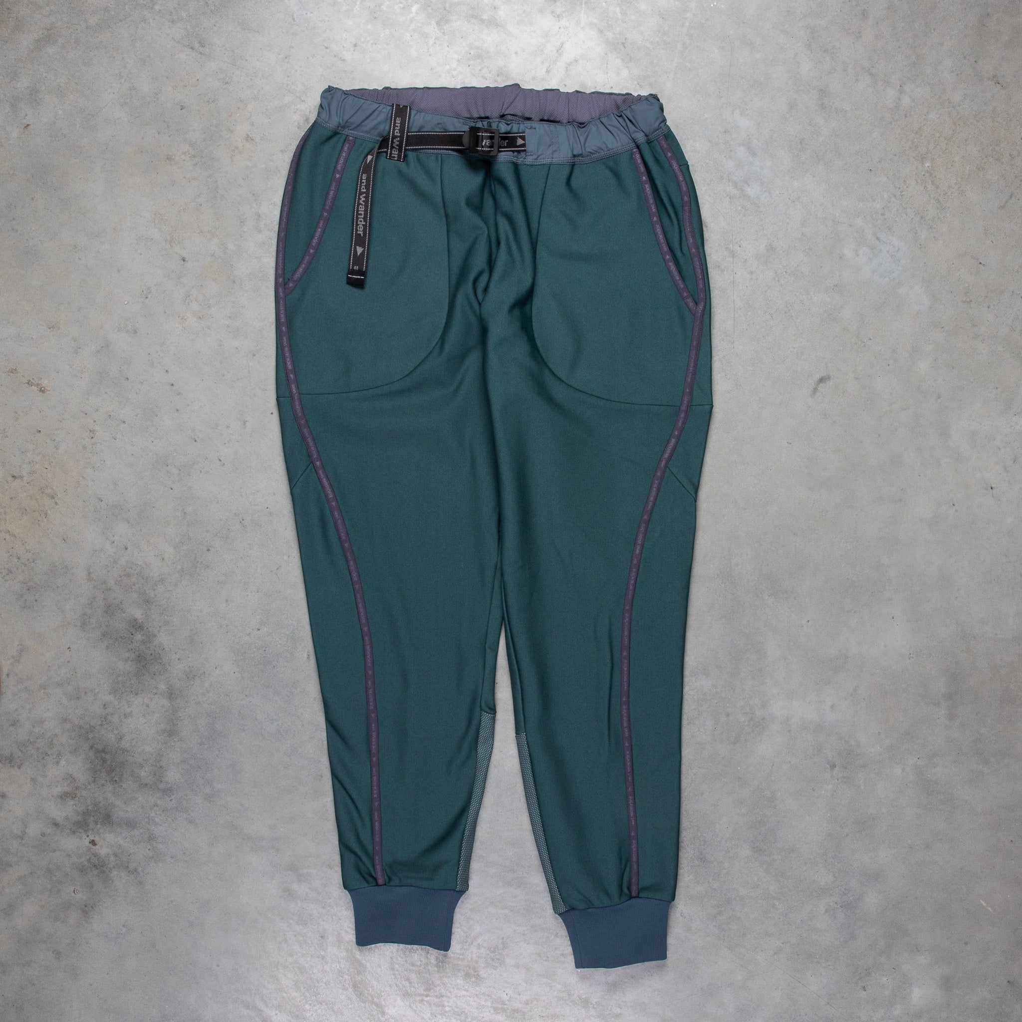 And Wander Light Fleece Pants Green
