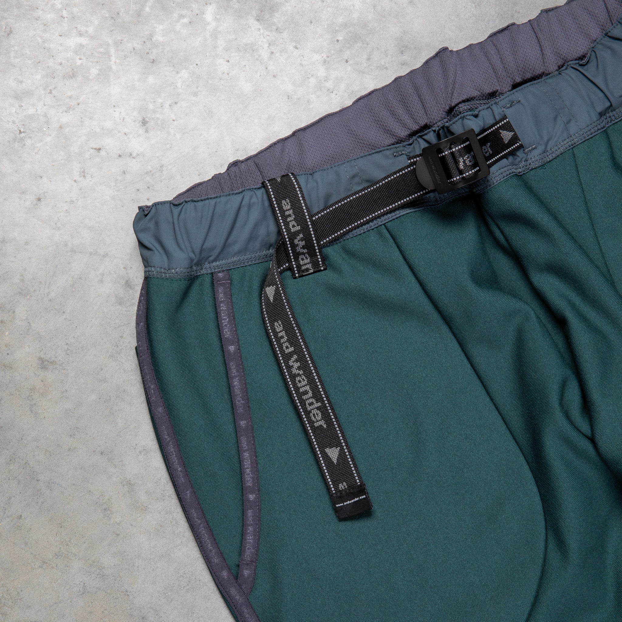 And Wander Light Fleece Pants Green